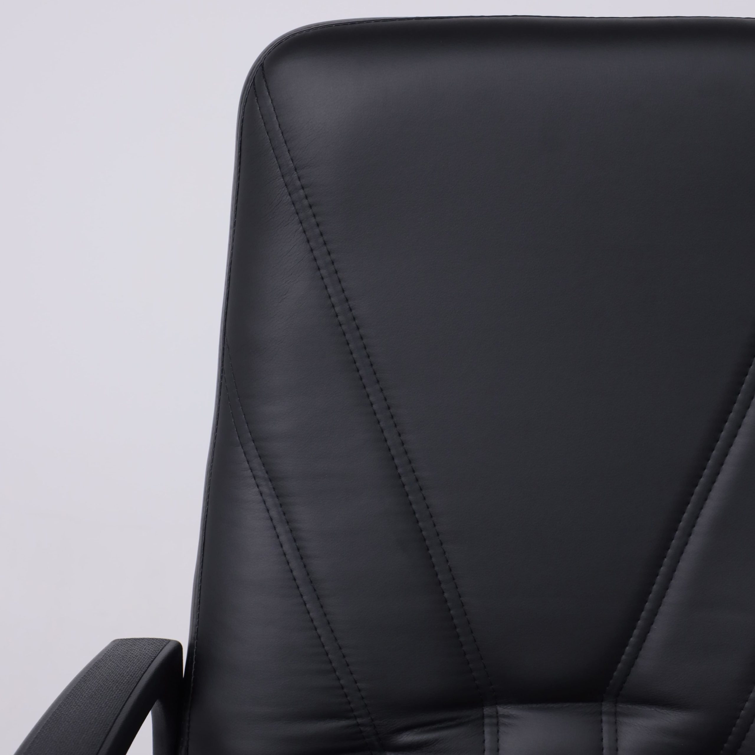 Кресло поворотное МЕНЕДЖЕР PL, экокожа Pegasso черный