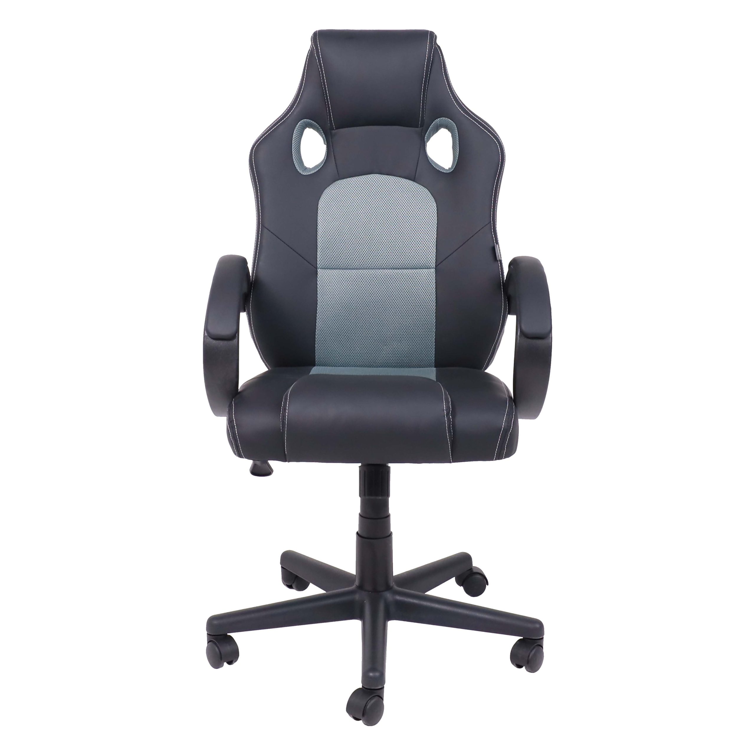 Кресло рабочее, поворотное FAN, тёмно-серый