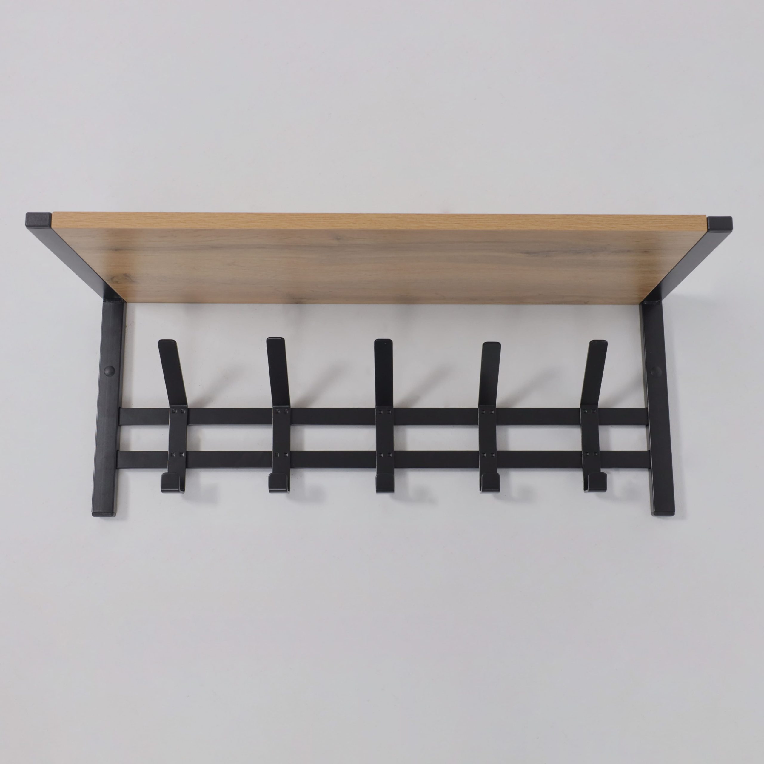 Вешалка с полкой ТОРОНТО 21Д, (чёрный)