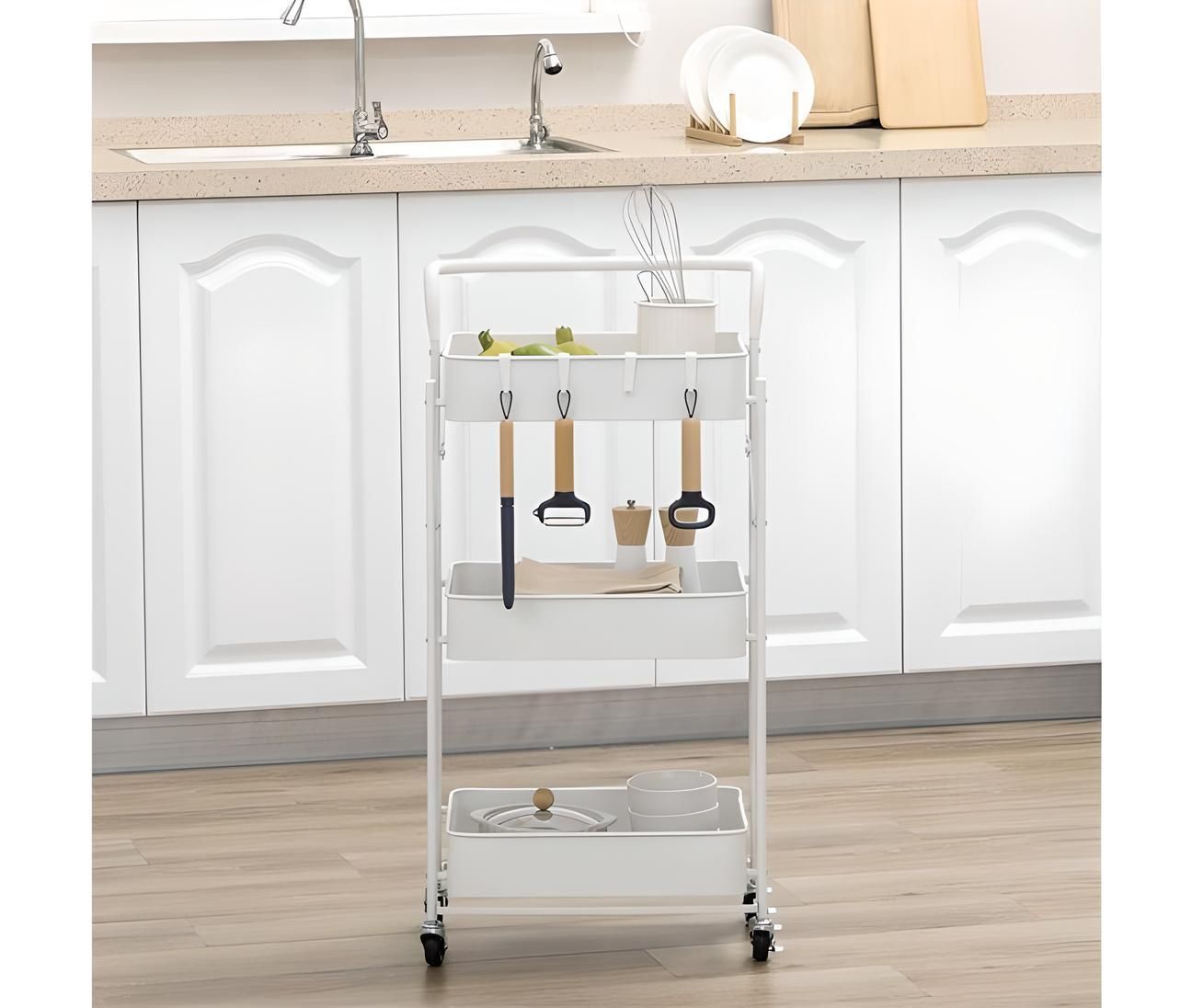 Этажерка NIKA, белая