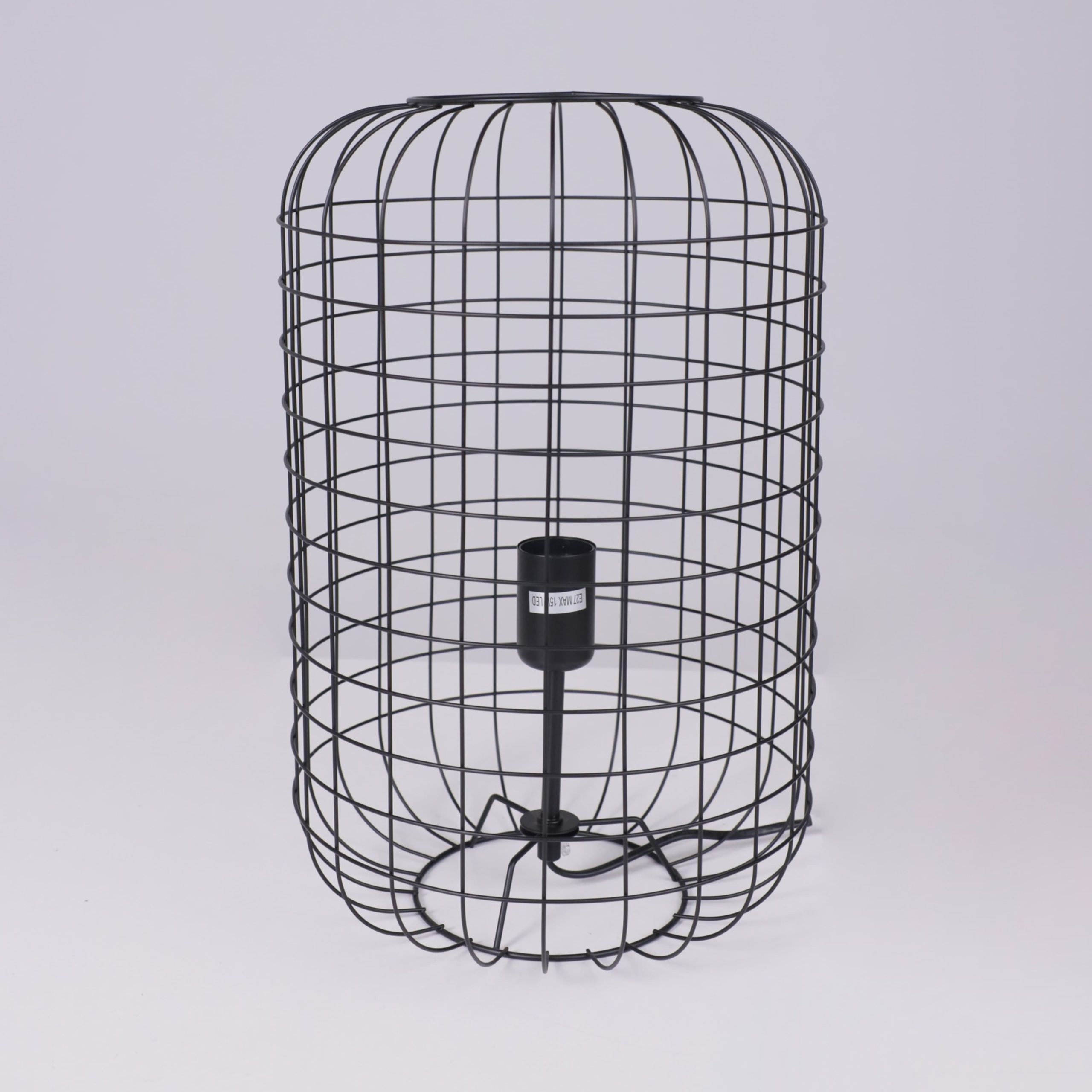 Светильник CAGE, настольный, E27, чёрный