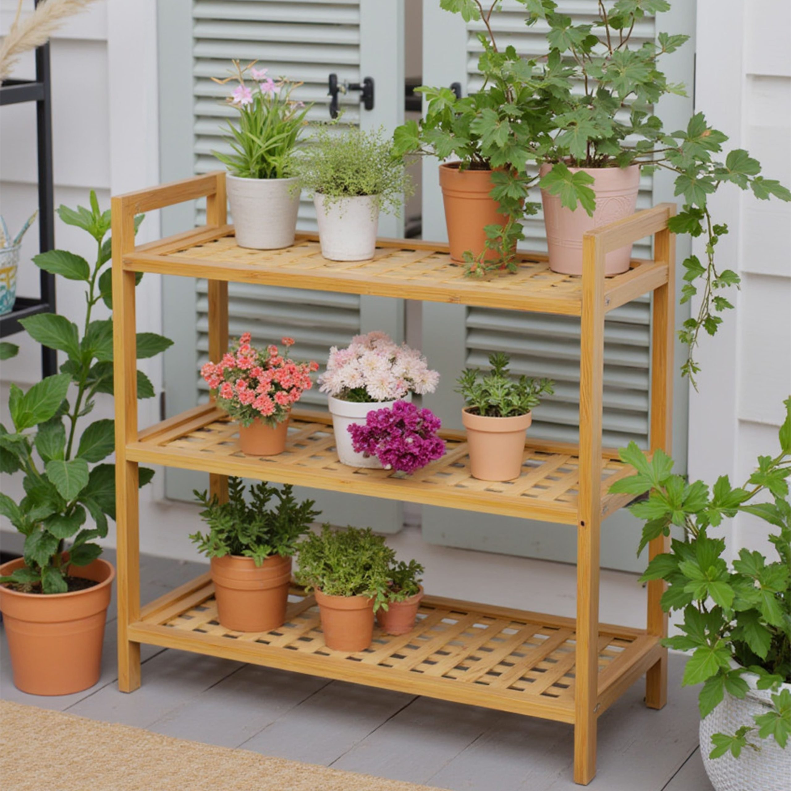 Стойка для хранения VIVID, бамбук