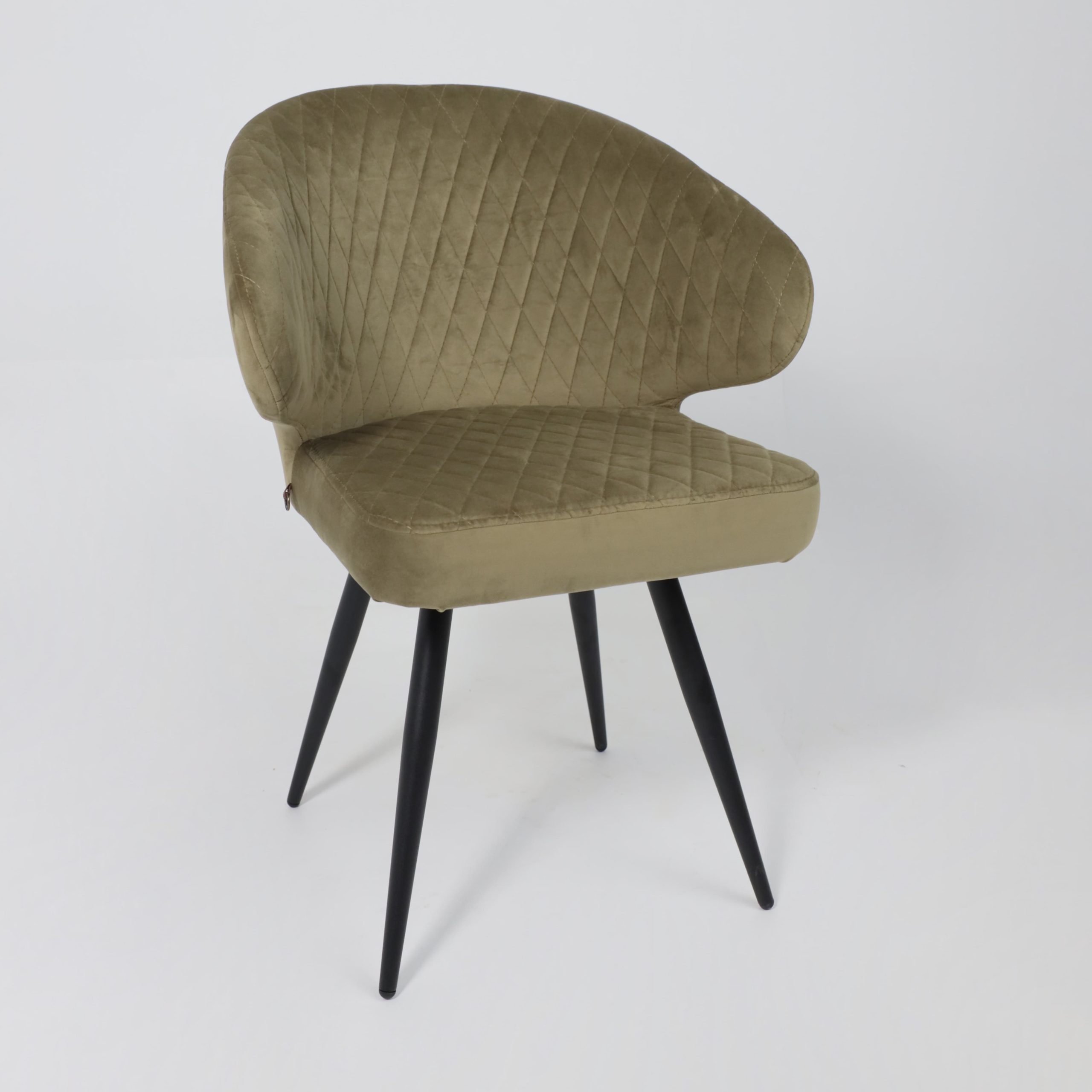 Стул ROB-R1 360, d12 OLIVE LUXчерный