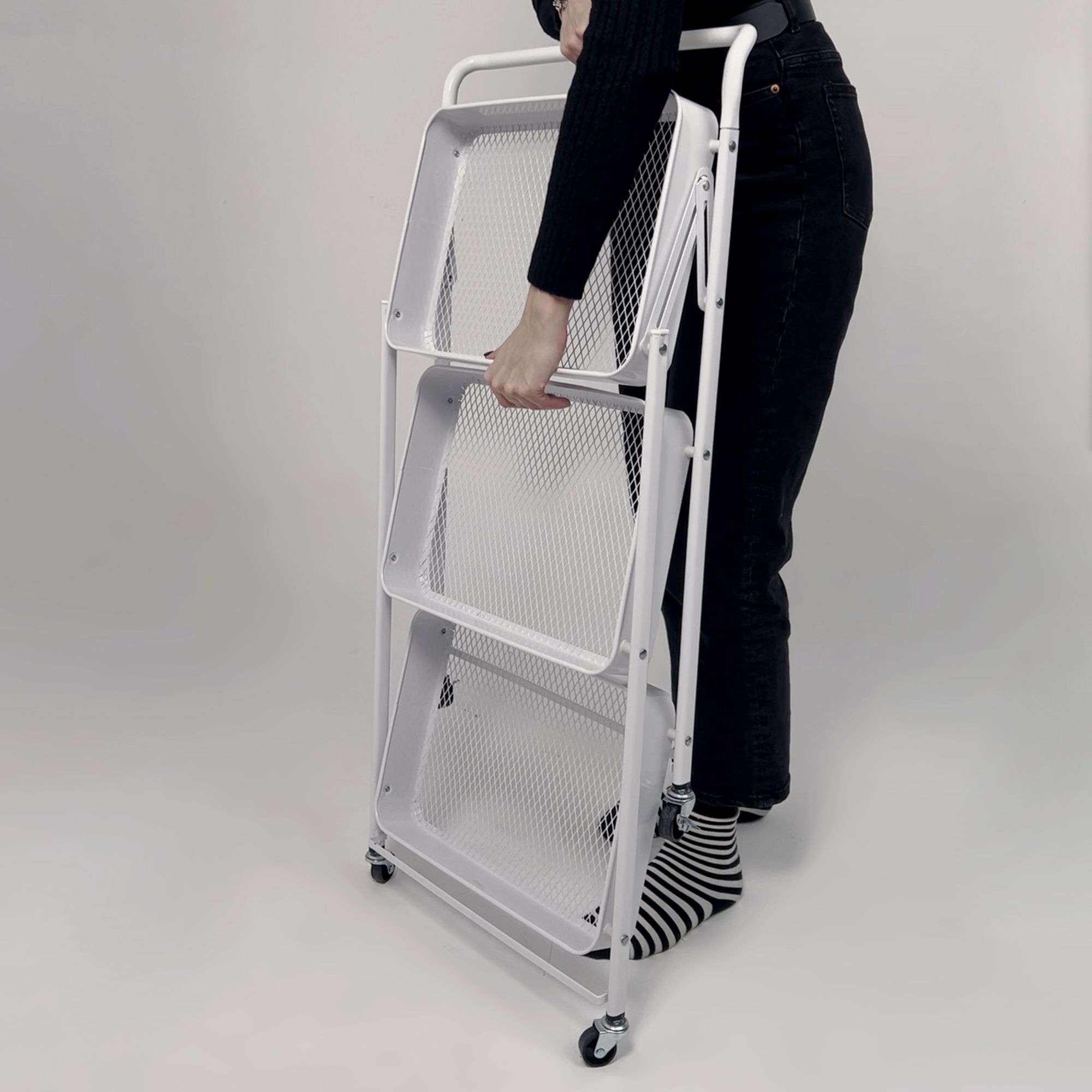 Этажерка NIKA, белая