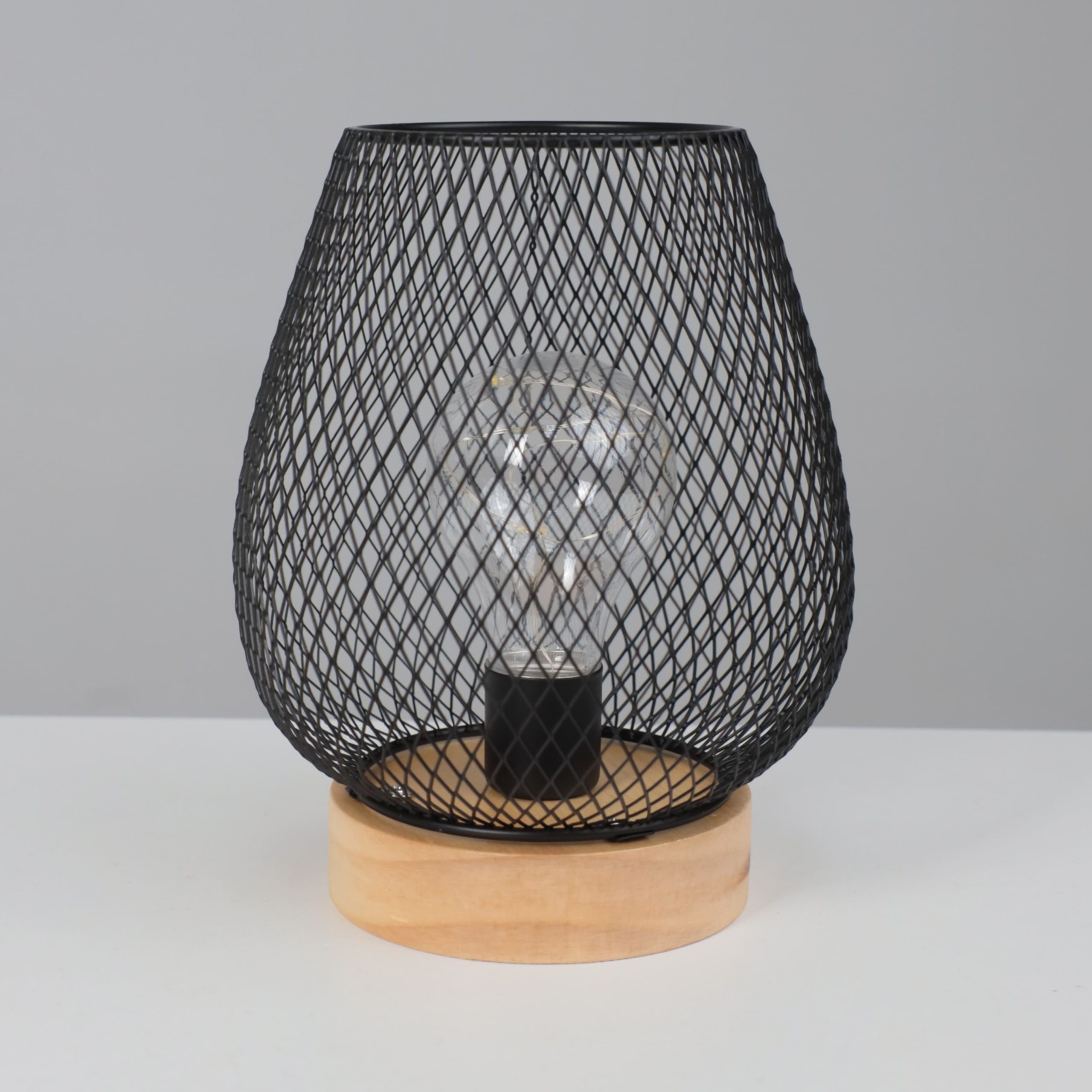 Светильник настольный AKS тип 3 ( Сетка 14х18см 1LED, 2ААА )