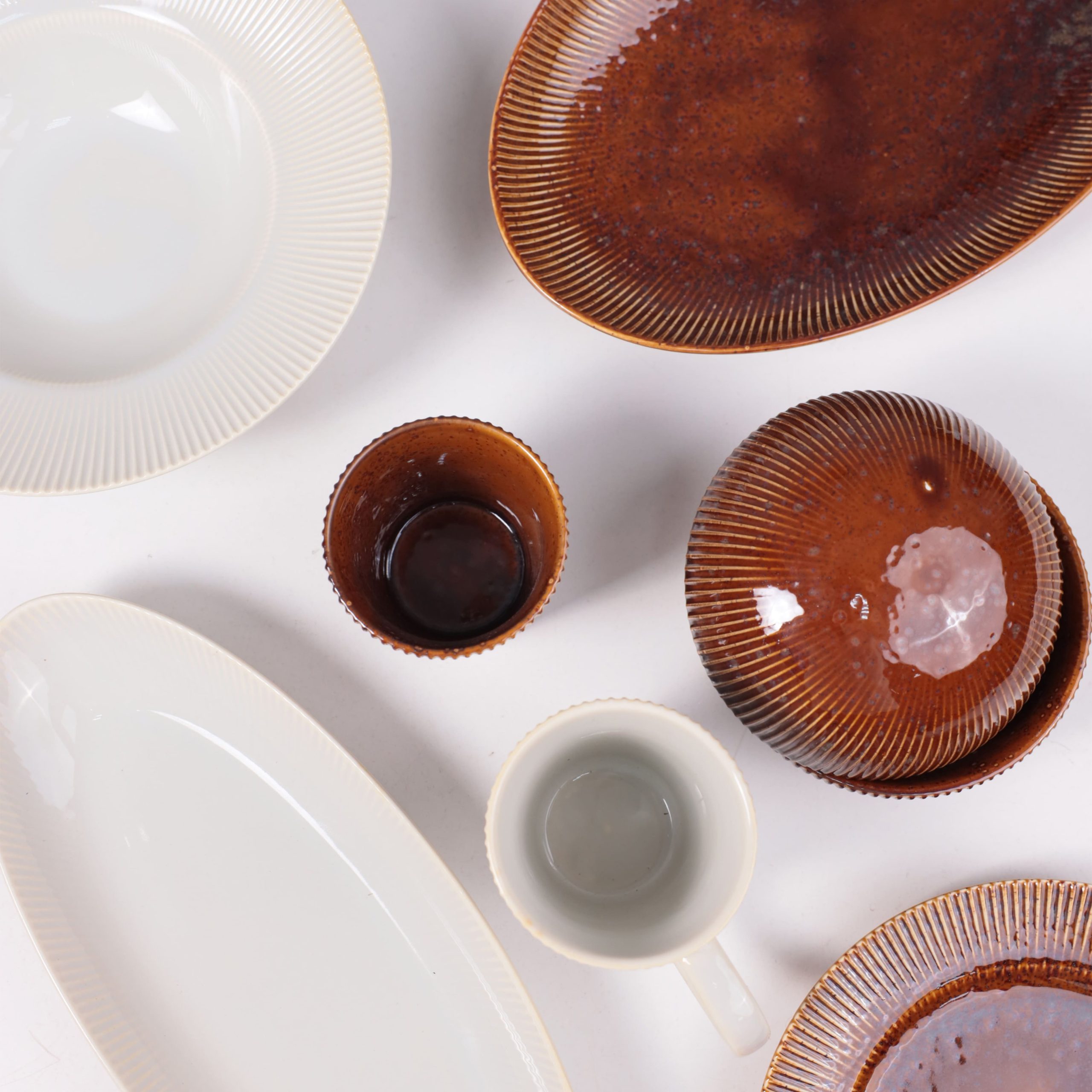 Блюдо AURORA, фарфор, айвори, d20*2,5см