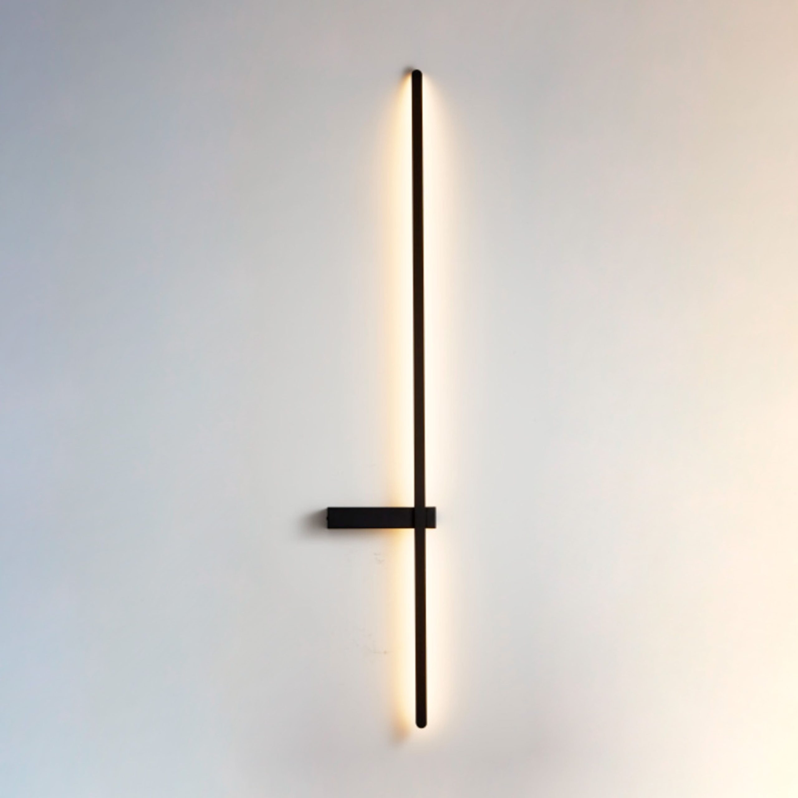 Светильник STRING SLIM, настенный, LED, 80 см, чёрный