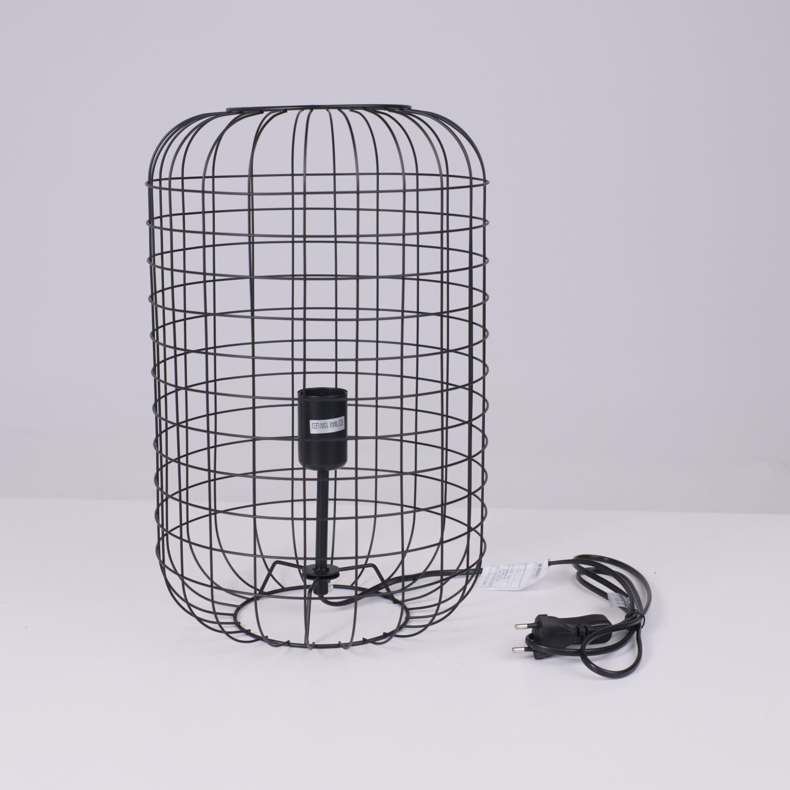 Светильник CAGE, настольный, E27, чёрный