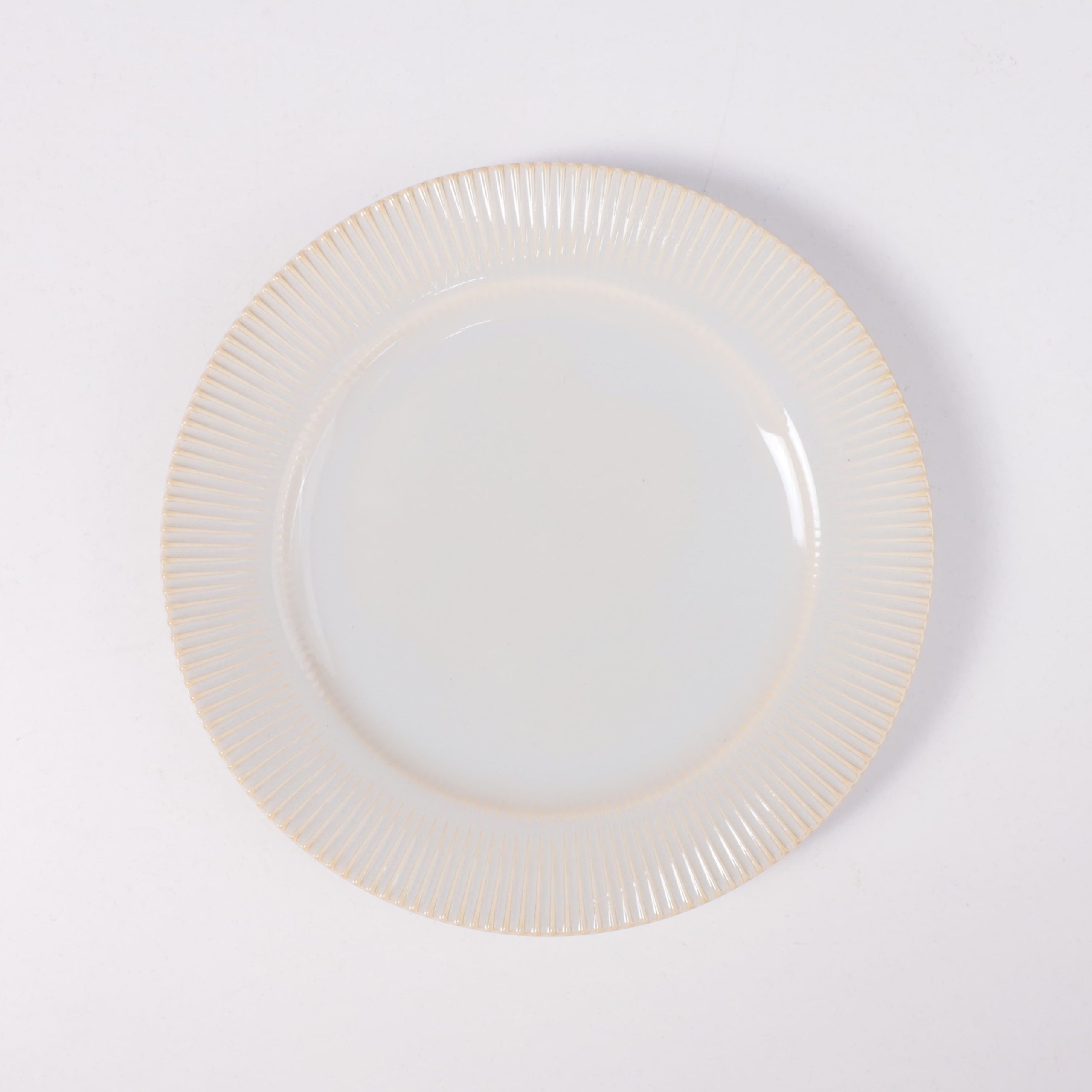 Блюдо AURORA, фарфор, айвори, d20*2,5см