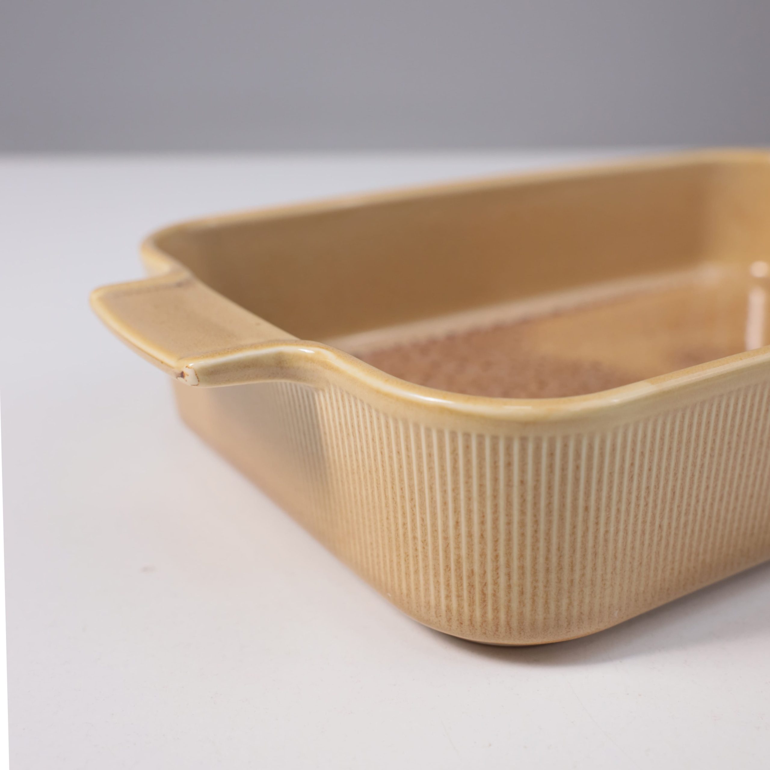 Форма для запекания STRIA, фарфор, пшеничный, 22,5*36,2*7см