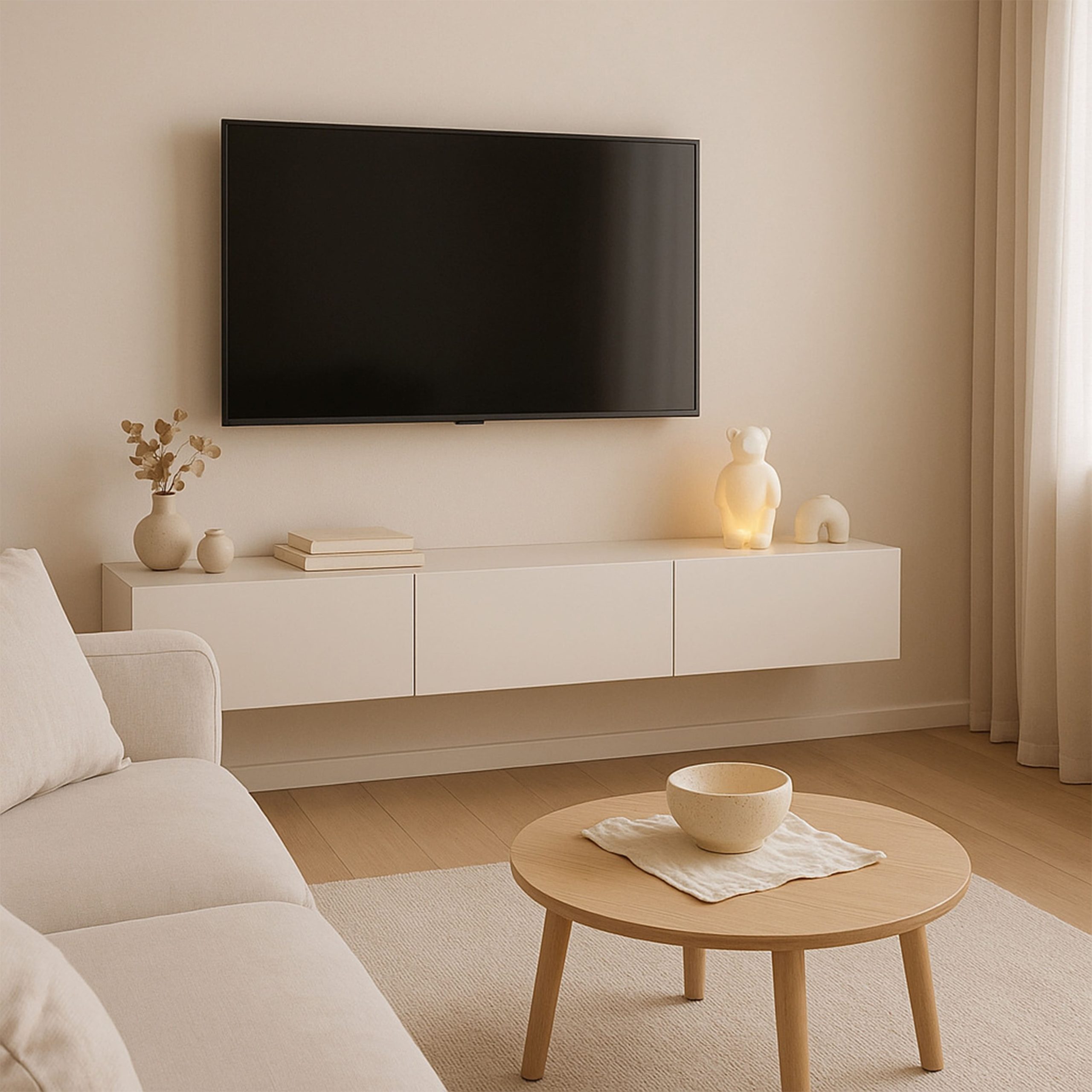 Светодиодный декор AKS тип 9 ( Мишка, керамика 9.5х8х17.8см 1LED, LR44*3 )