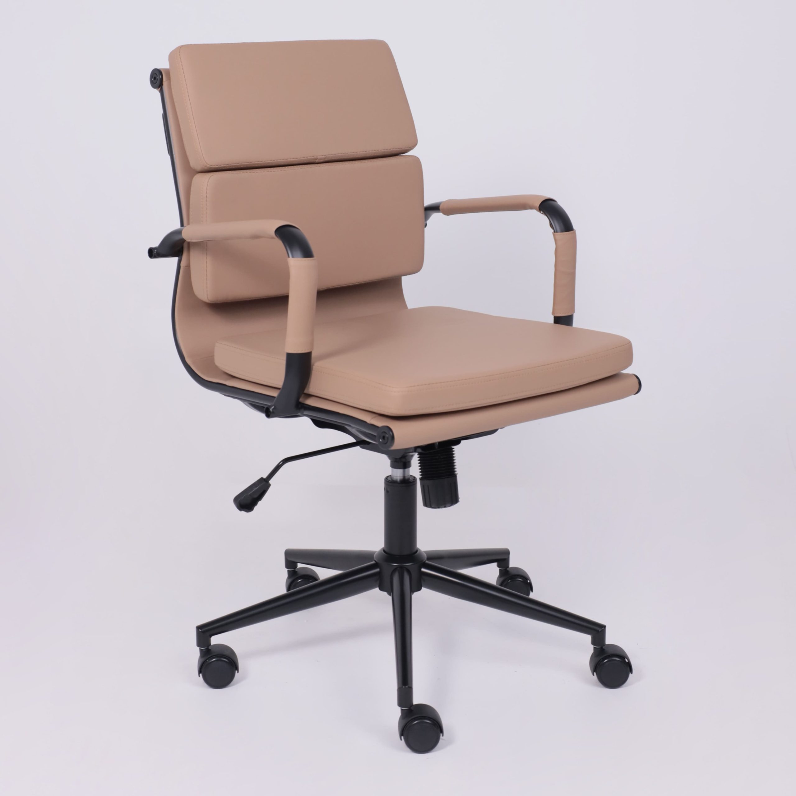 Кресло рабочее INDIGO, LB кофейный/черный