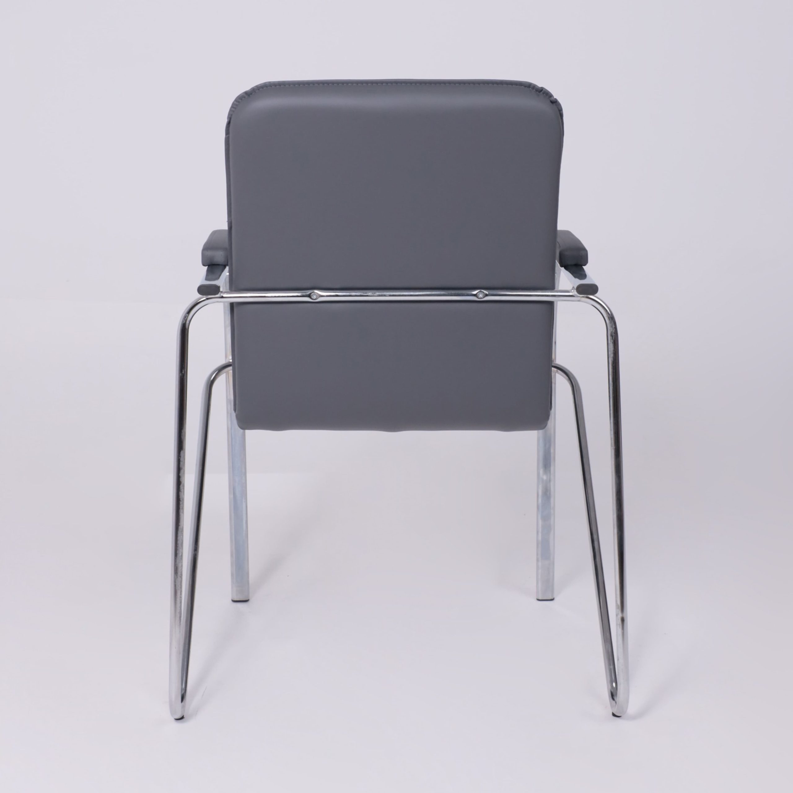 Кресло SAMBA AKS-1 Pegasso светло-серый, мягкие подлокотники