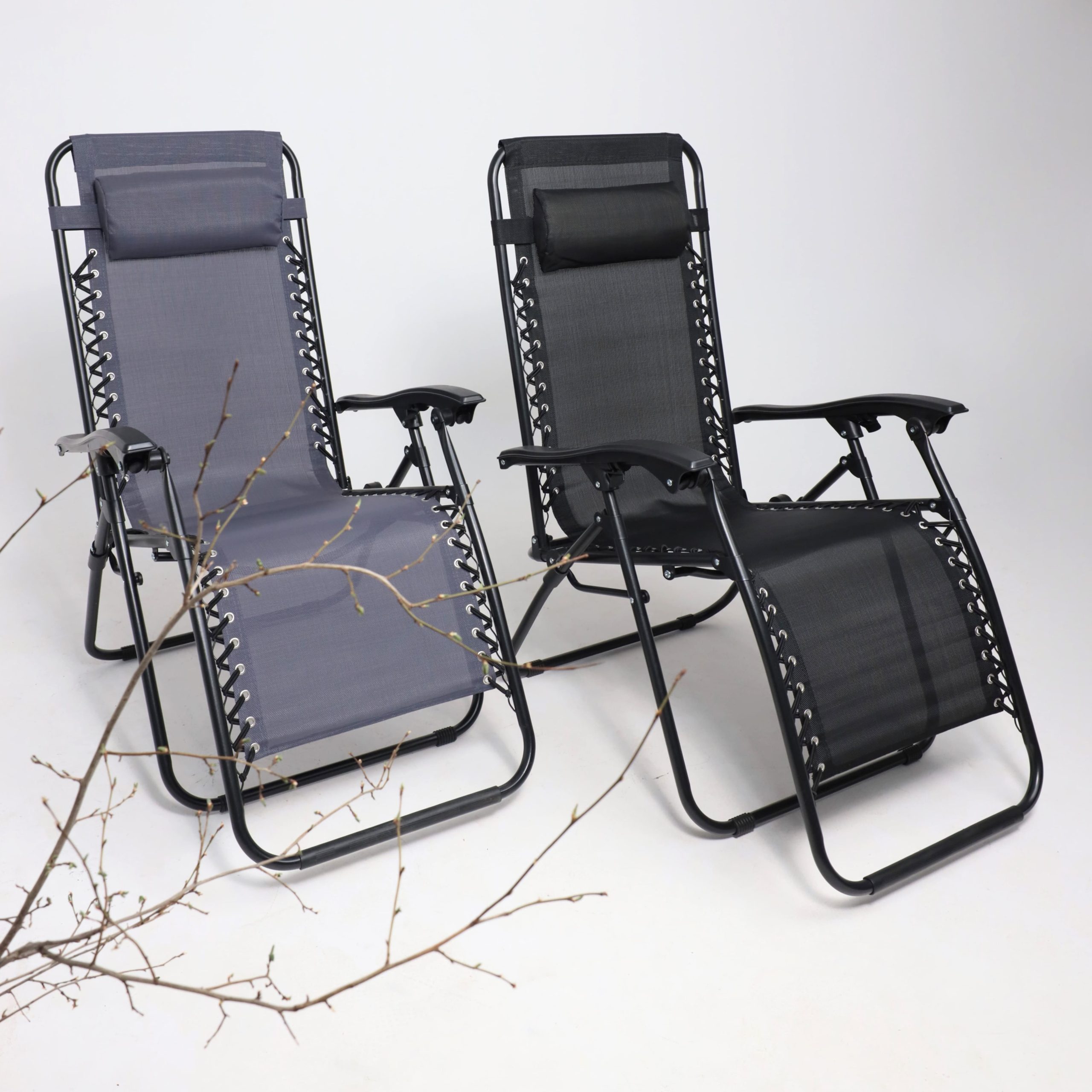 Кресло складное RELAX , серый