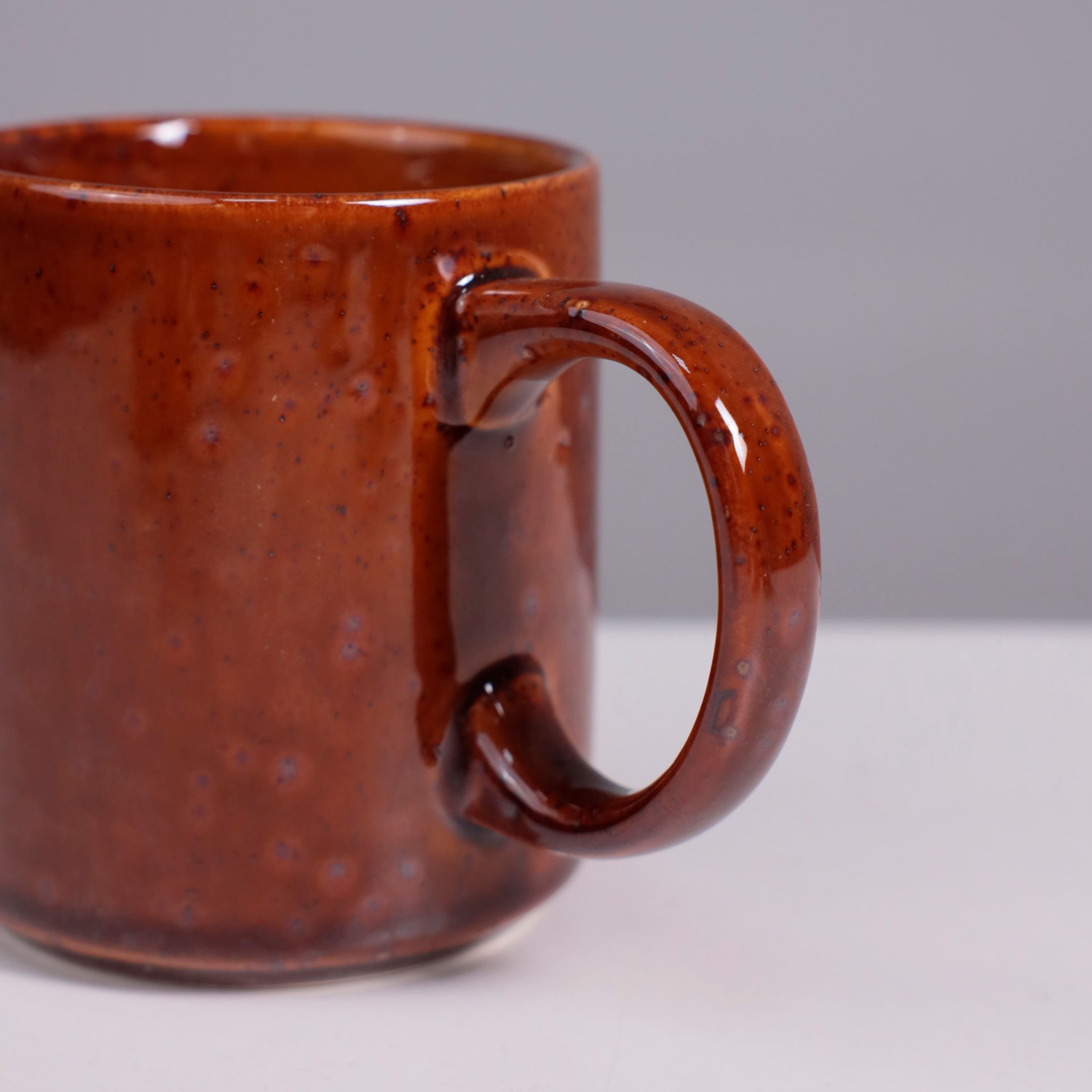 Кружка OPALUS, фарфор, каштановый, 350мл