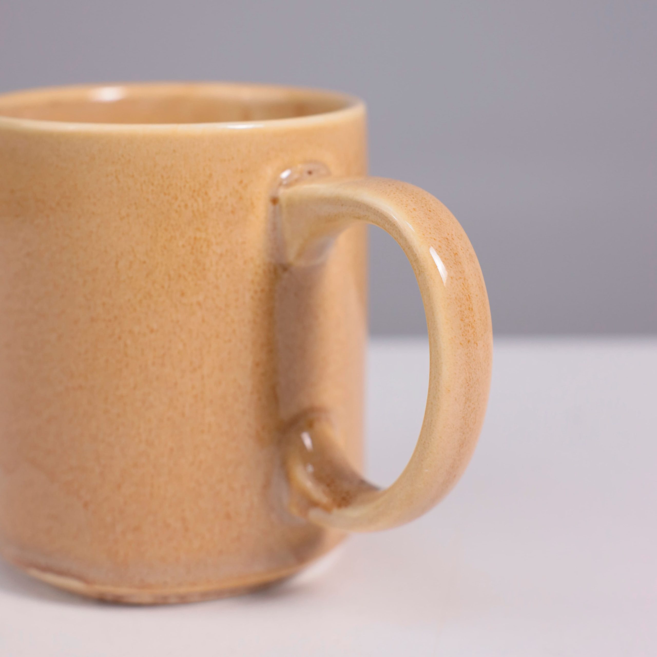 Кружка OPALUS, фарфор, пшеничный, 350мл