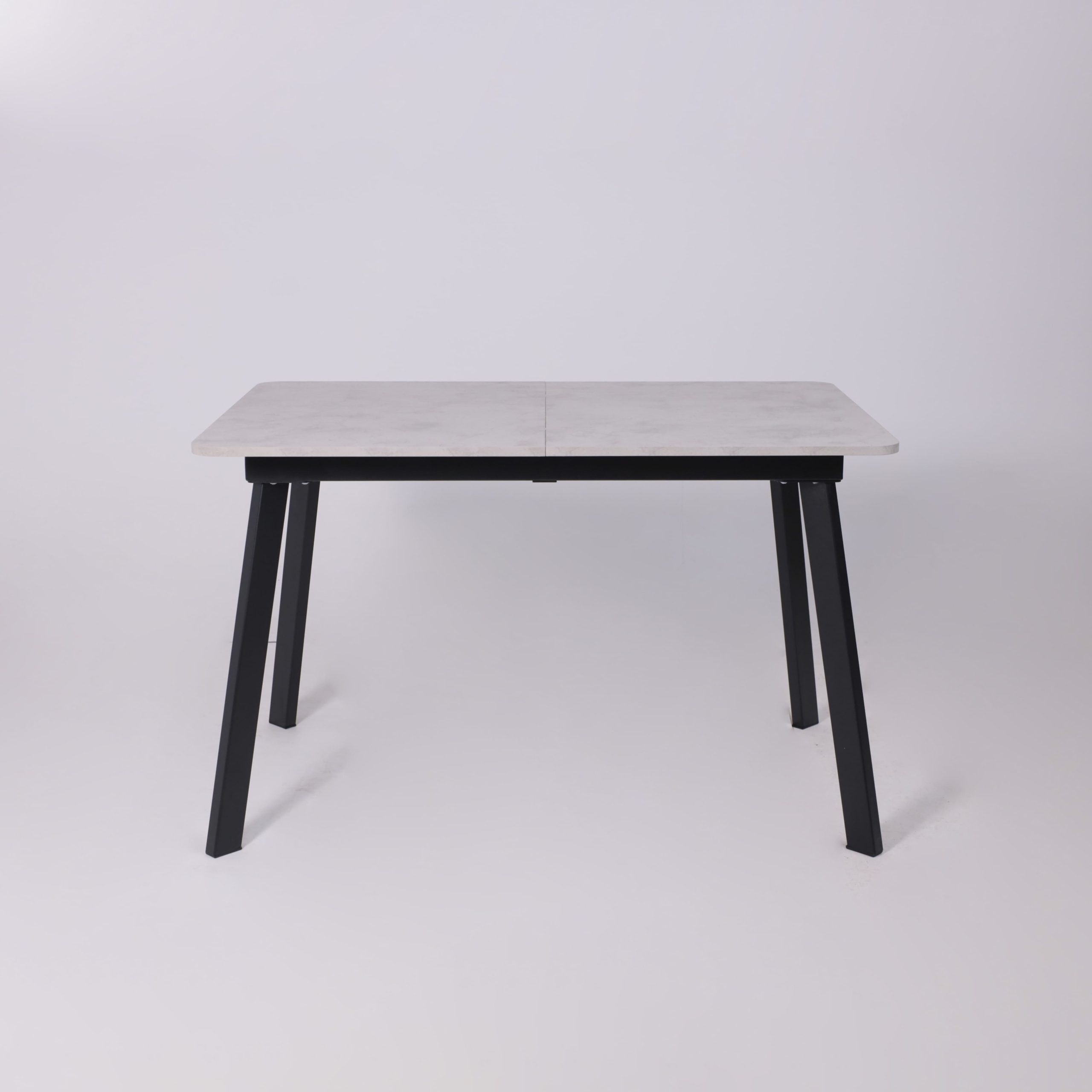 Стол AV 1209/1, ЛМДФ, раздвижной 1200(1600)*800 Ароза светлая/черный