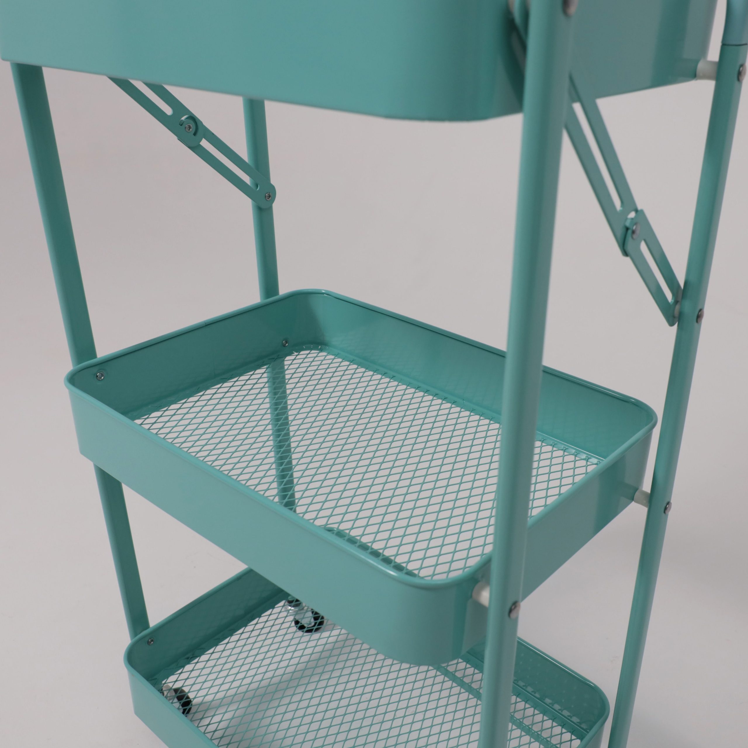 Этажерка NIKA, голубая (бирюзовый)