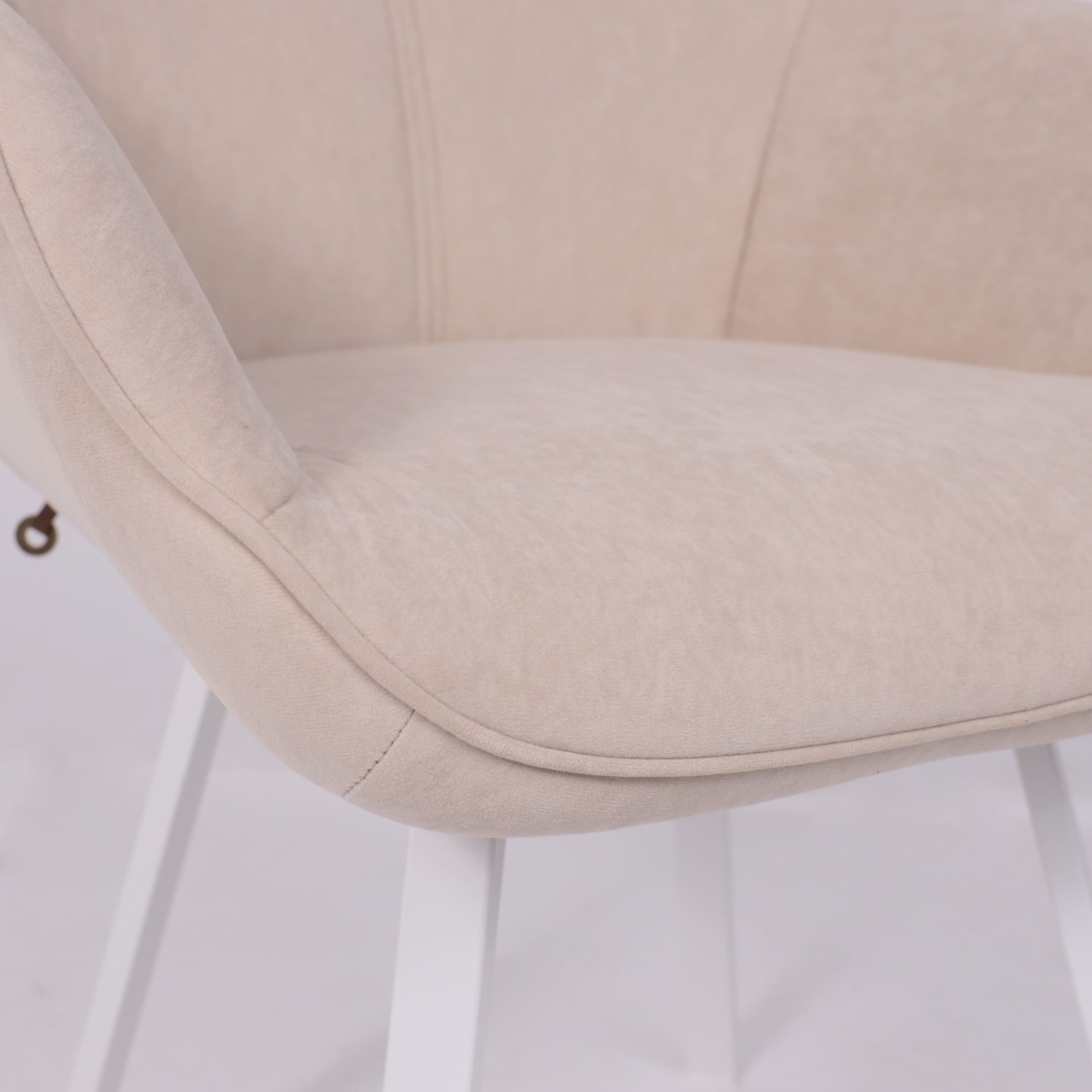 Стул ROMEO SMILE 360, b03 CREAM LUXбелый