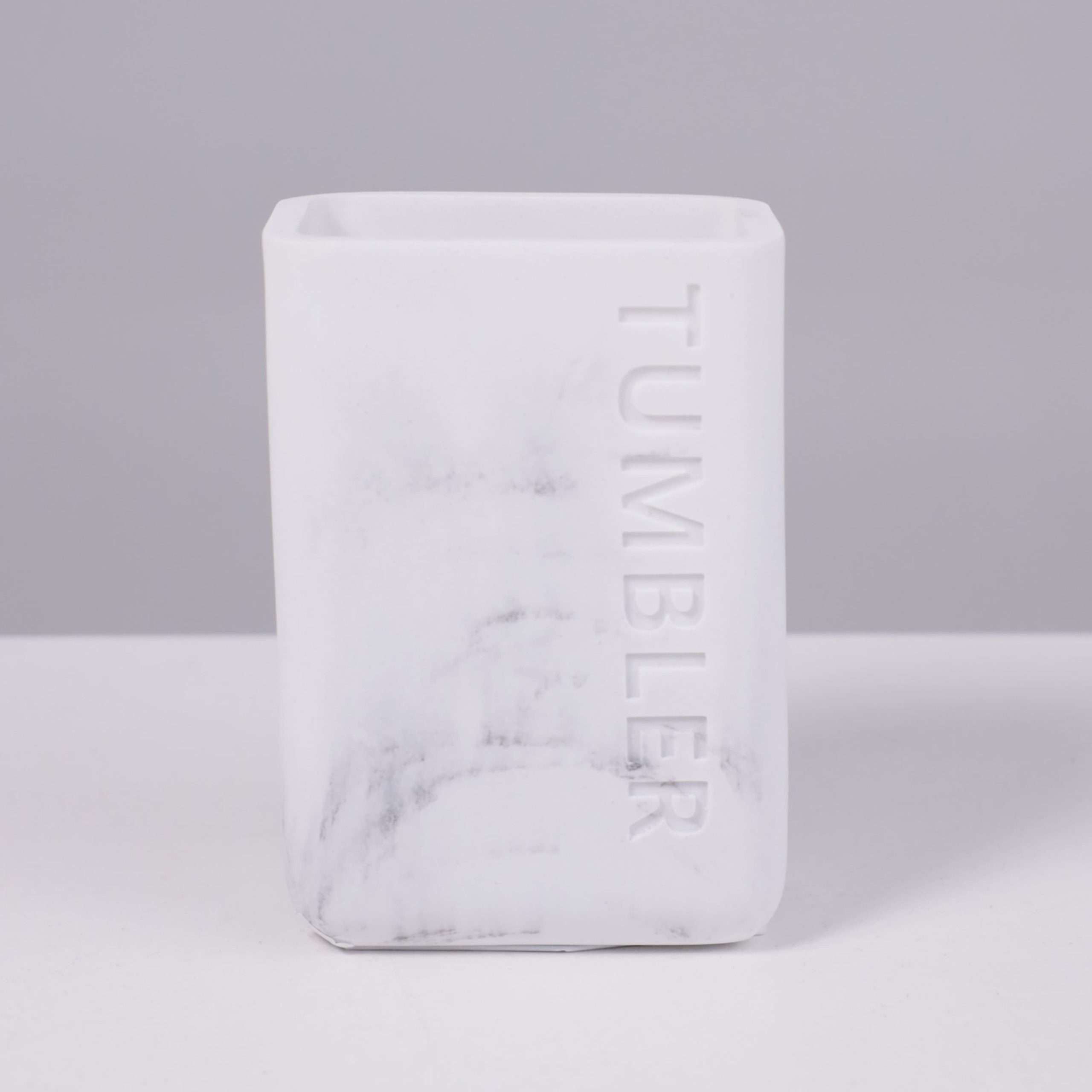 Держатель для зубных щеток NOVA, белый мрамор