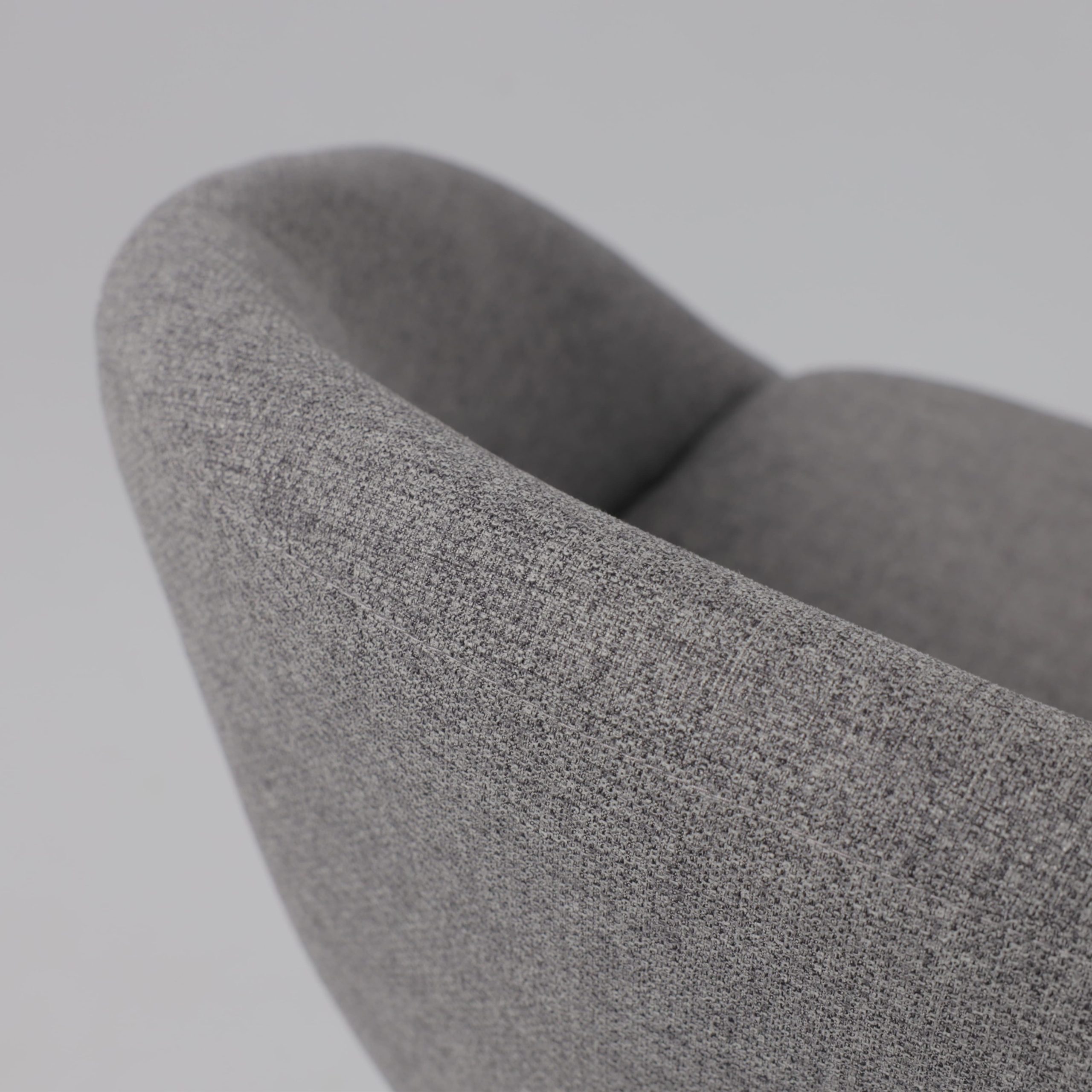 Кресло поворотное ELENA, ткань, серый