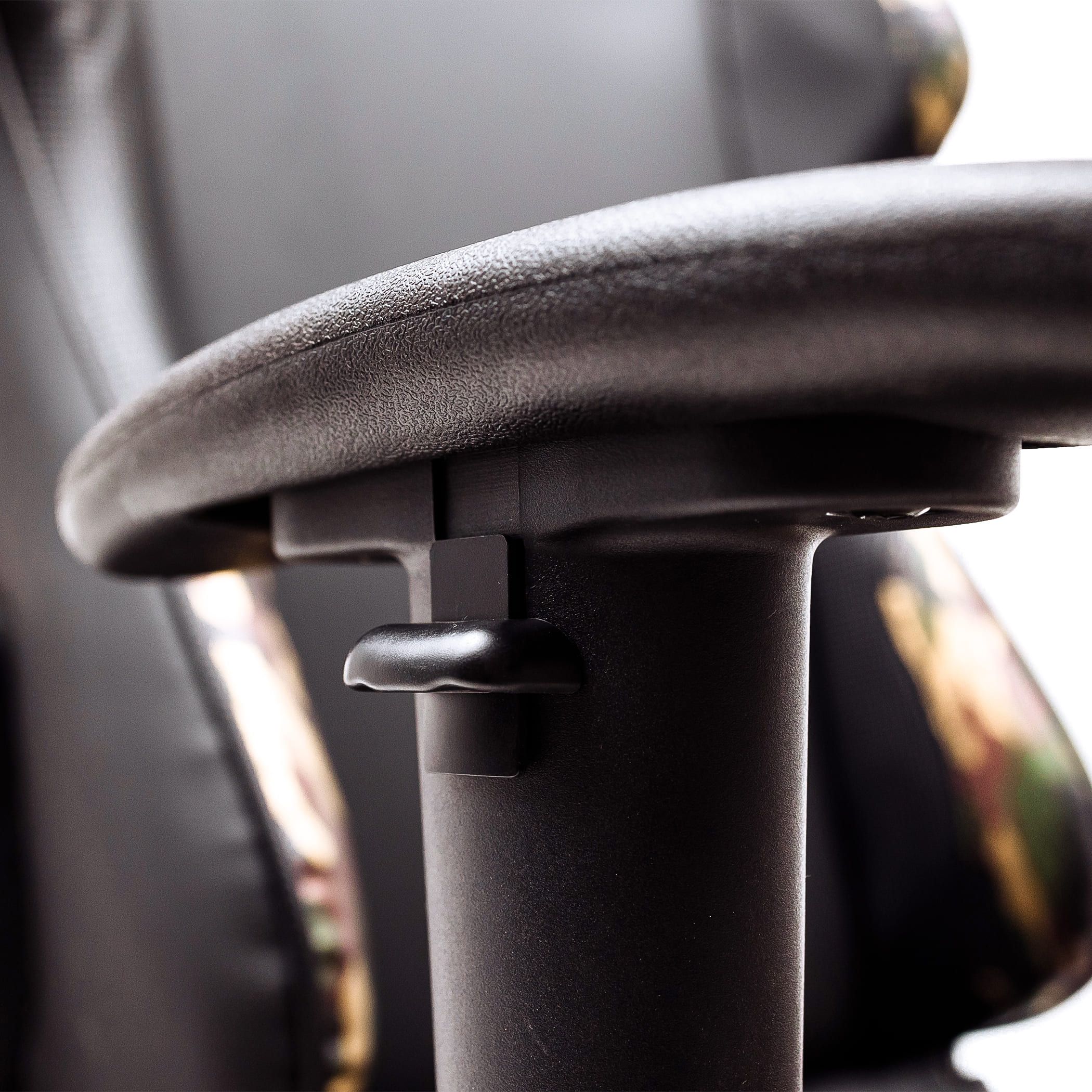 Кресло поворотное MILITARY, ECO, (черный+камуфляж)