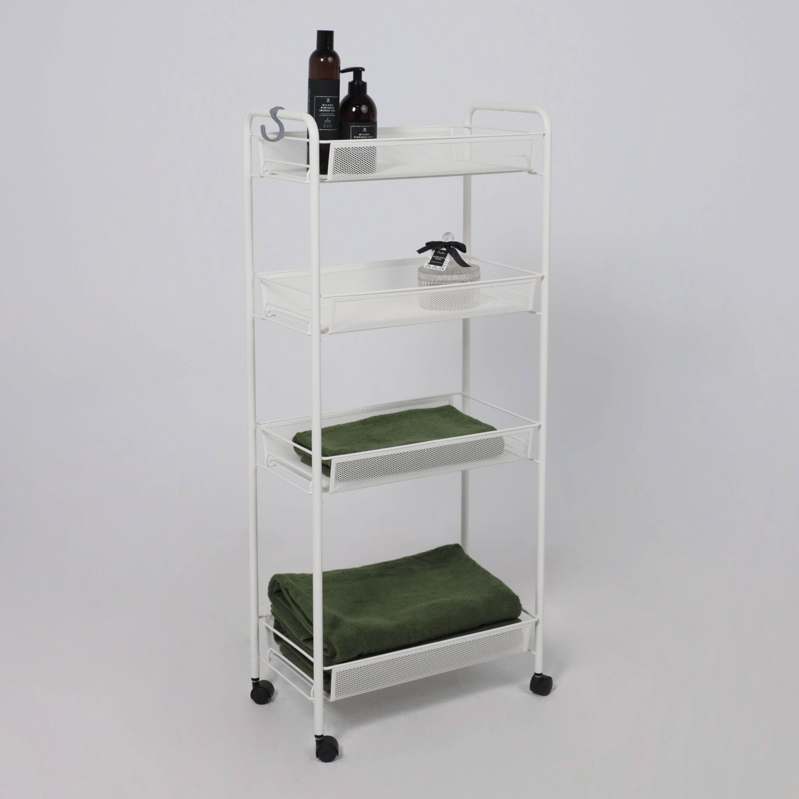 Этажерка Ладья 24К, (белый)