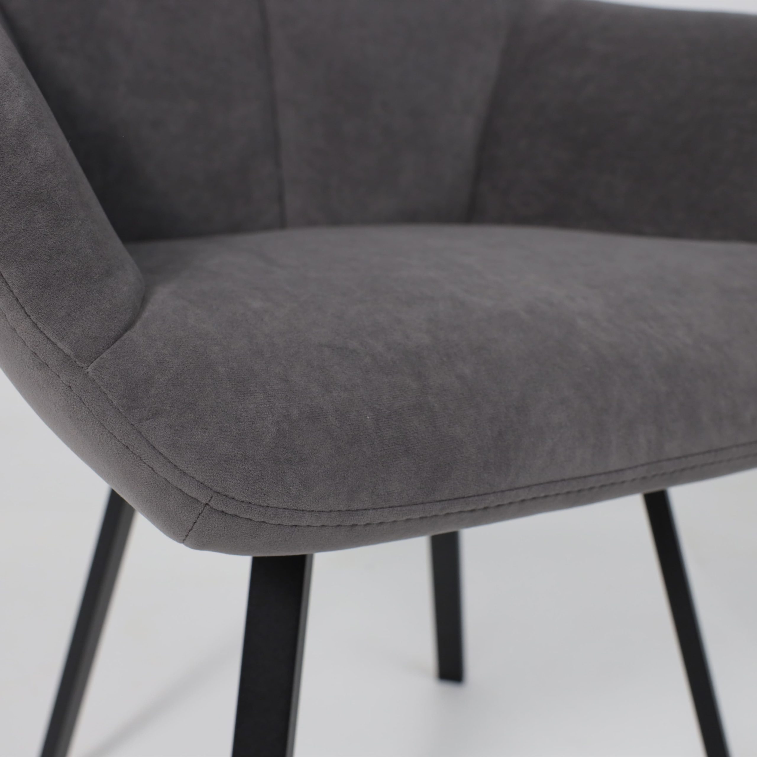 Стул ROMEO SMILE 360, b28 ANTRACITE LUXчерный