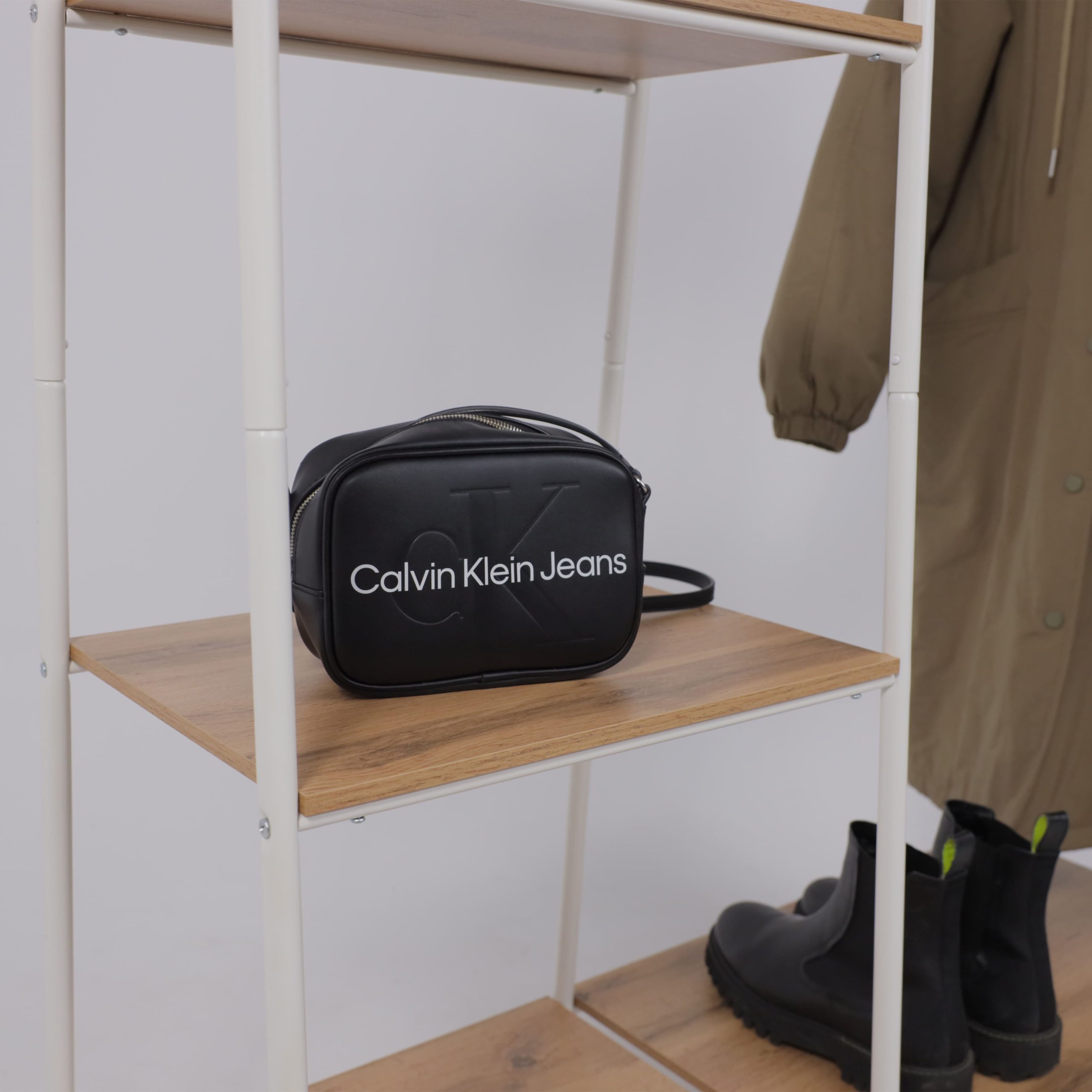 Гардеробная система с полками СКАНДИНАВИЯ 1, белый