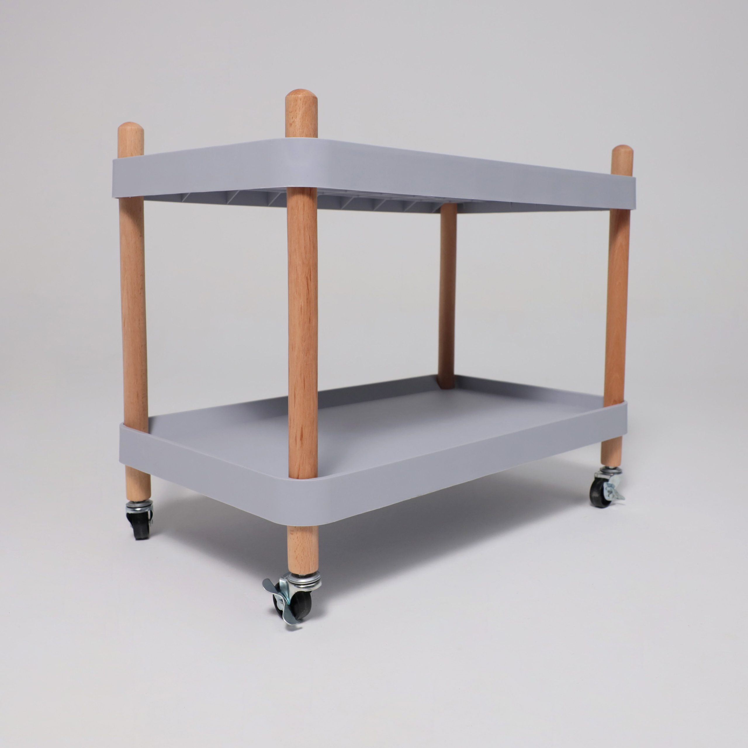 Этажерка AGNES, серая