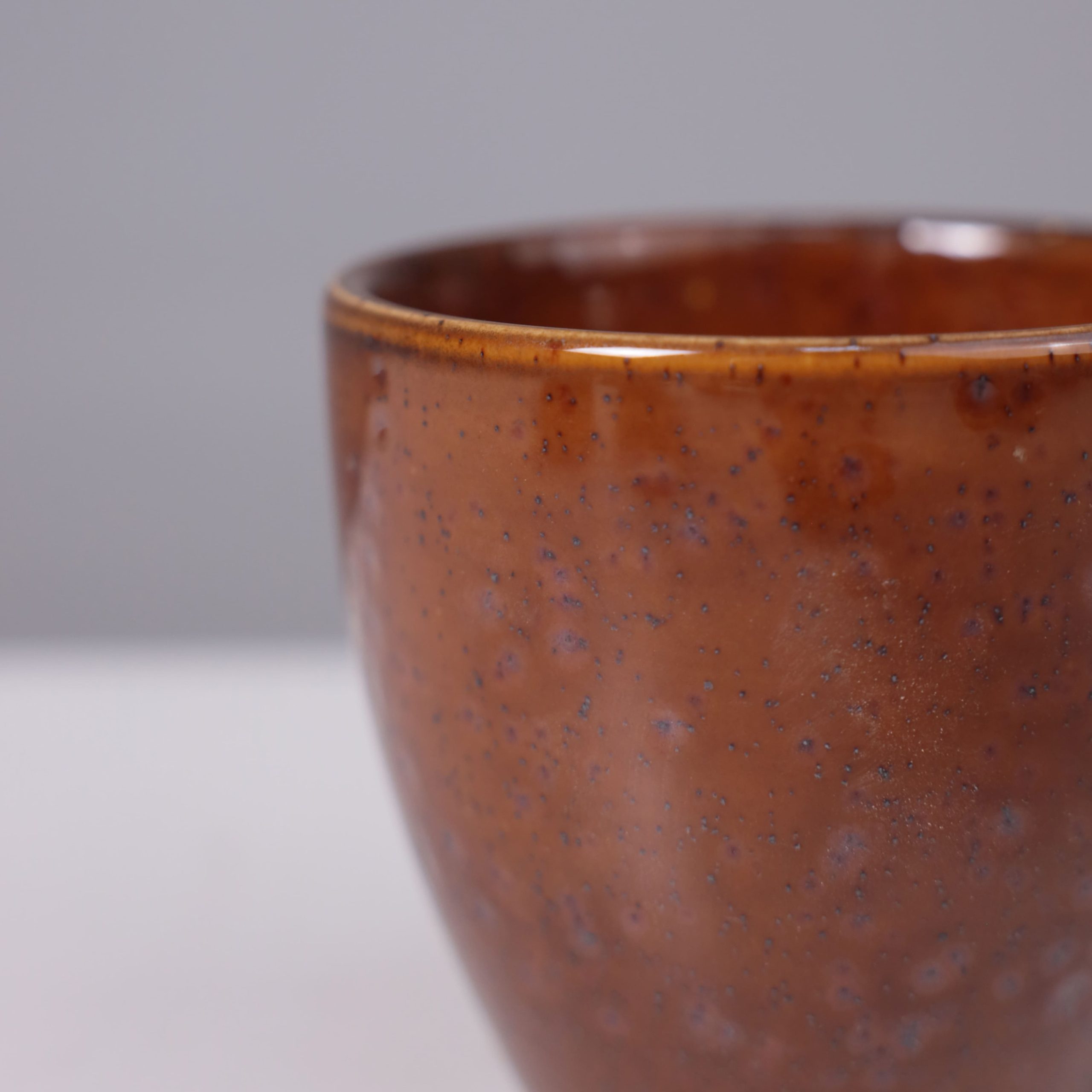 Стакан OPALUS, фарфор, каштановый, 150мл