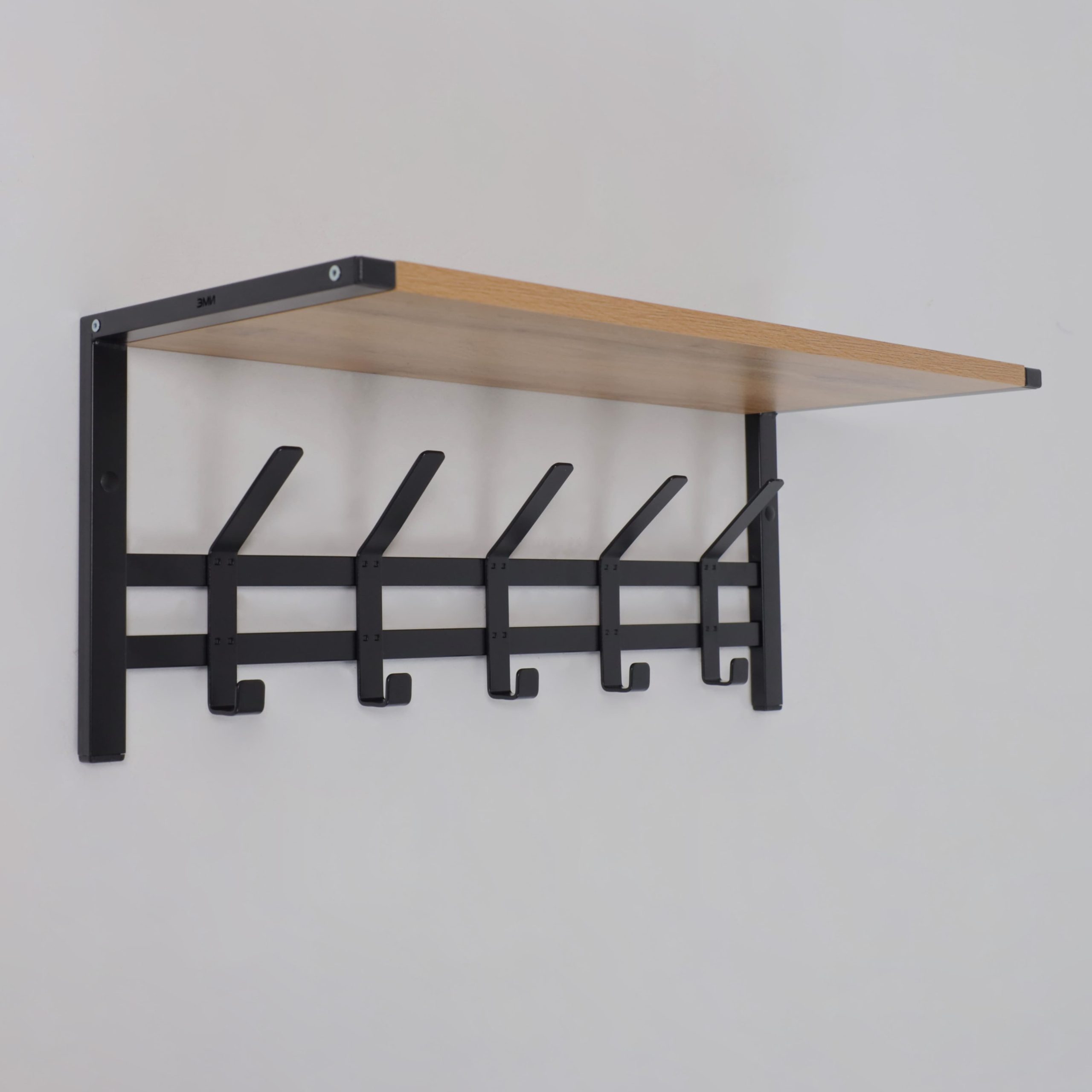 Вешалка с полкой ТОРОНТО 21Д, (чёрный)