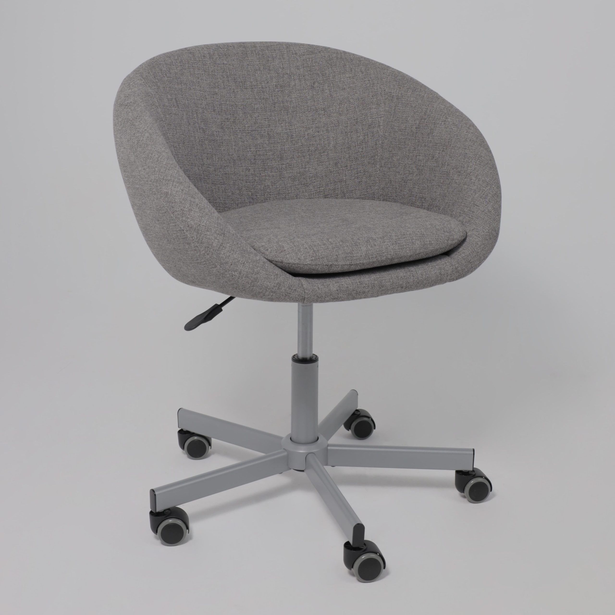 Кресло поворотное ELENA, ткань, серый