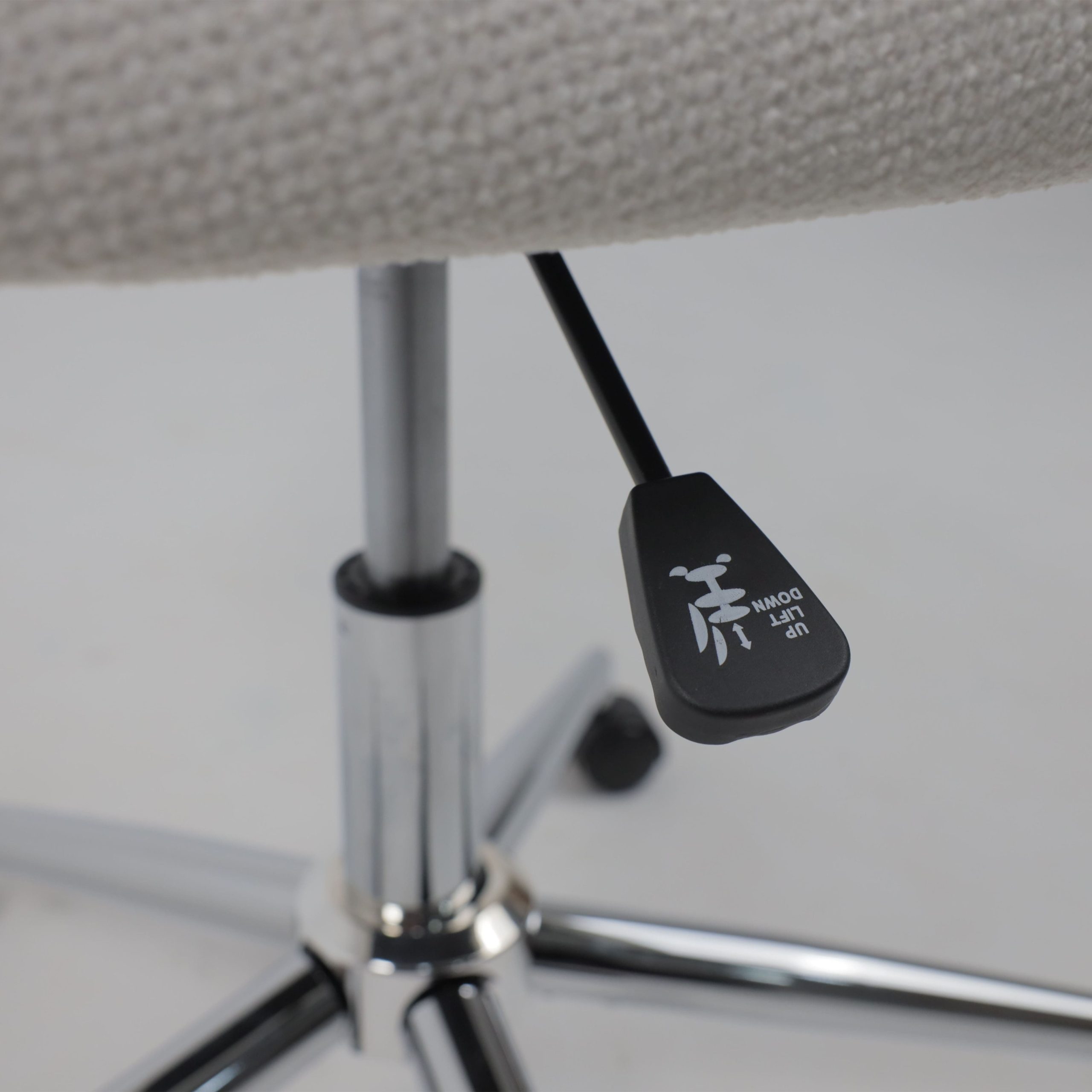 Кресло Роза квадрат, Buble White 15, букле/белый