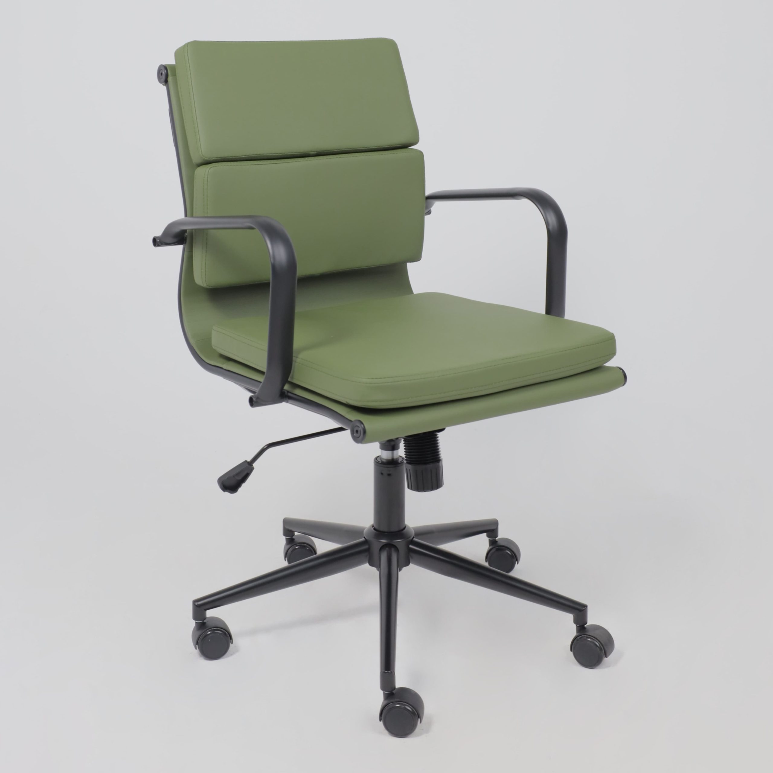 Кресло рабочее INDIGO, LB зеленый/черный