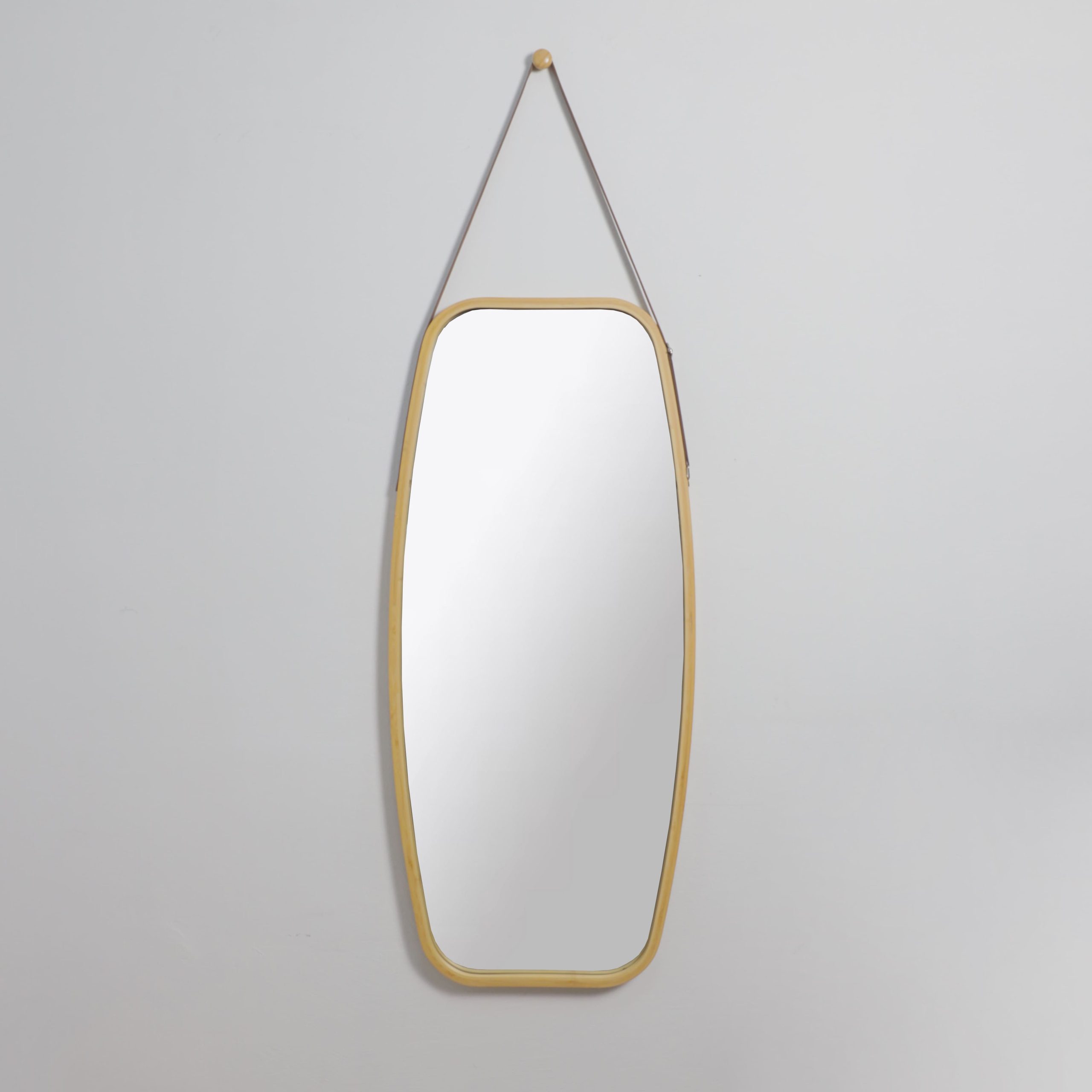 Зеркало подвесное LUMINARY, бамбук