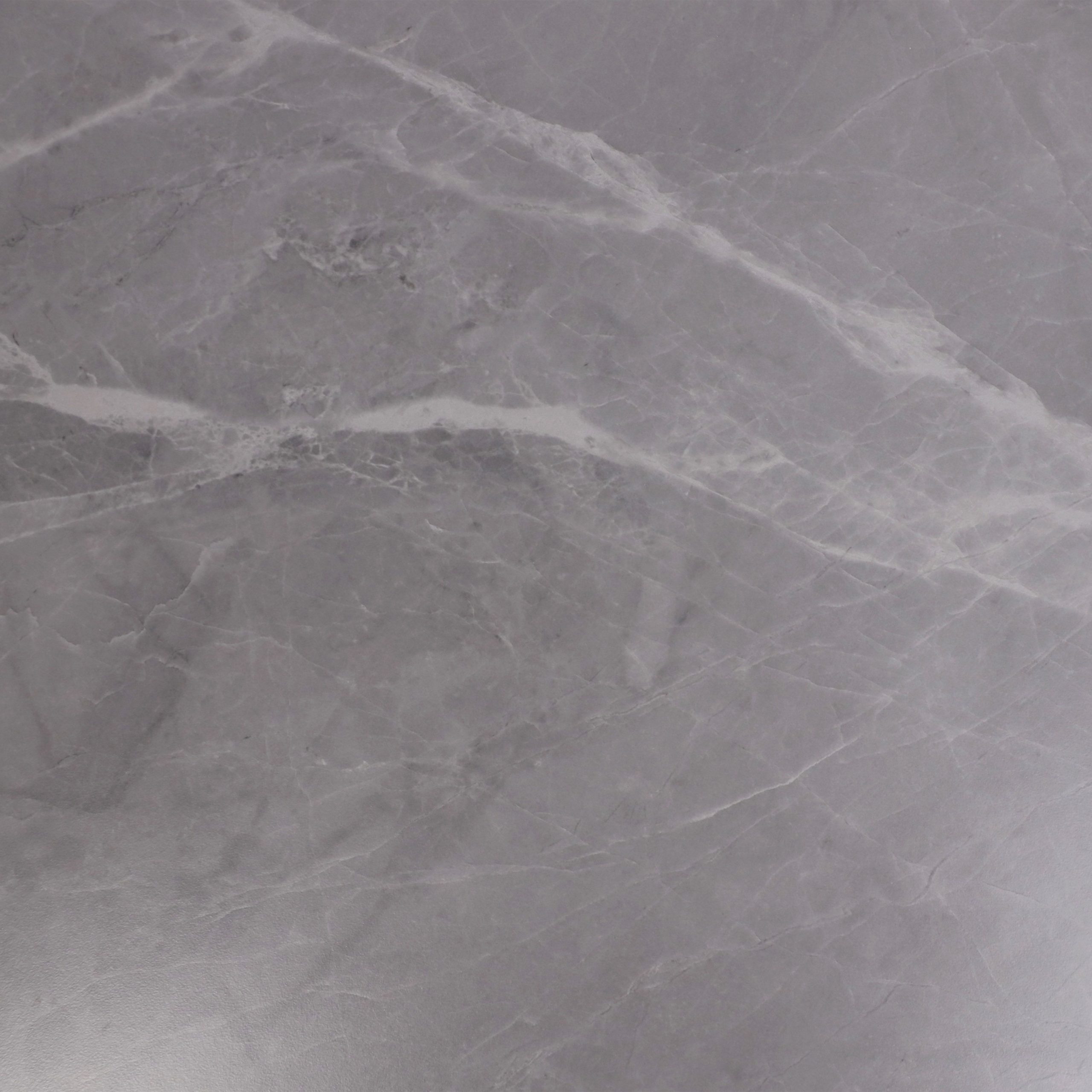 Стол НОТР ДАМ MODERNE, керамика 0 кат. 1400(1800)*850, Камень серый Greys Grey/Черный матовый