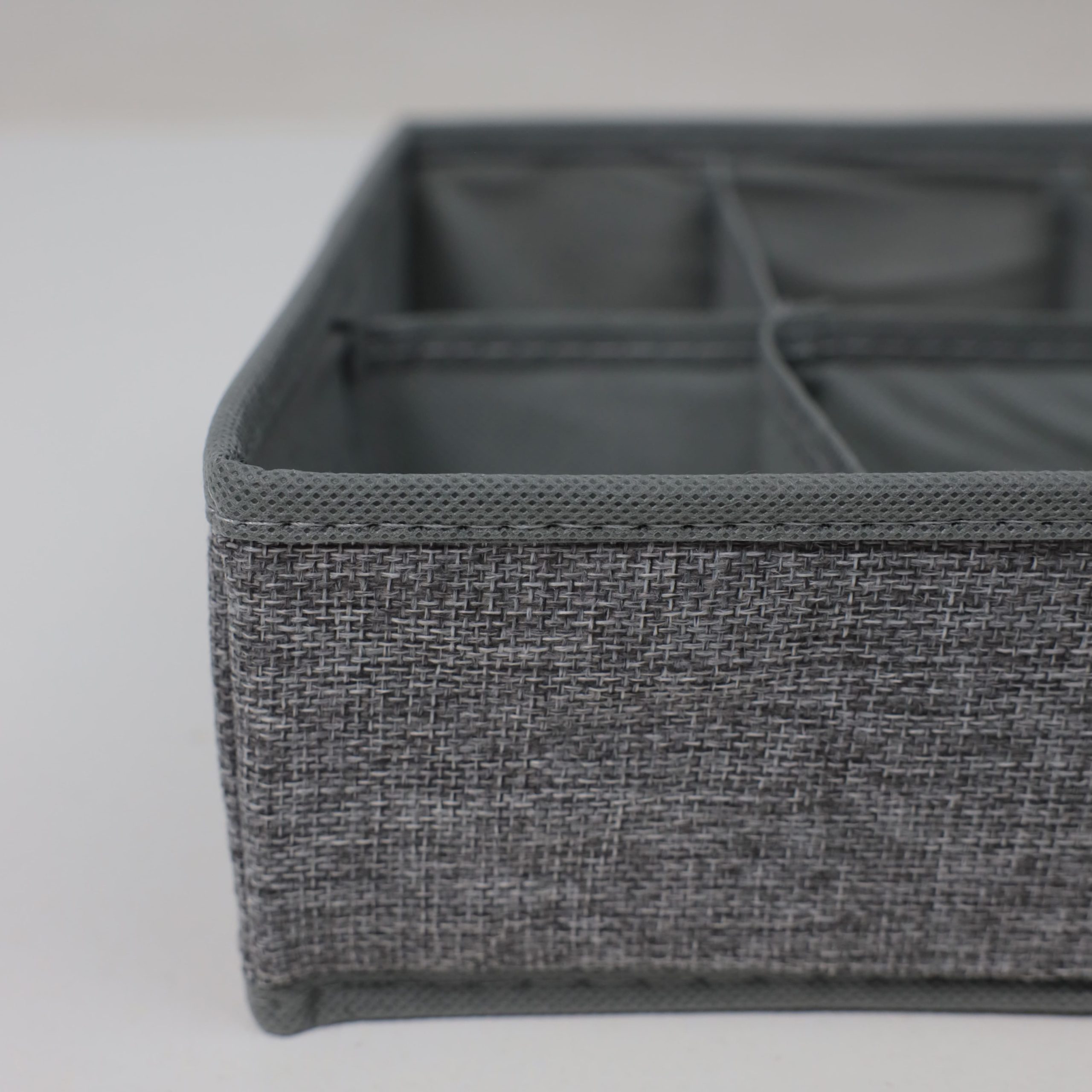 Контейнер для хранения MACKENZIE-1, 8 ячеек, серый, 34*24*9см