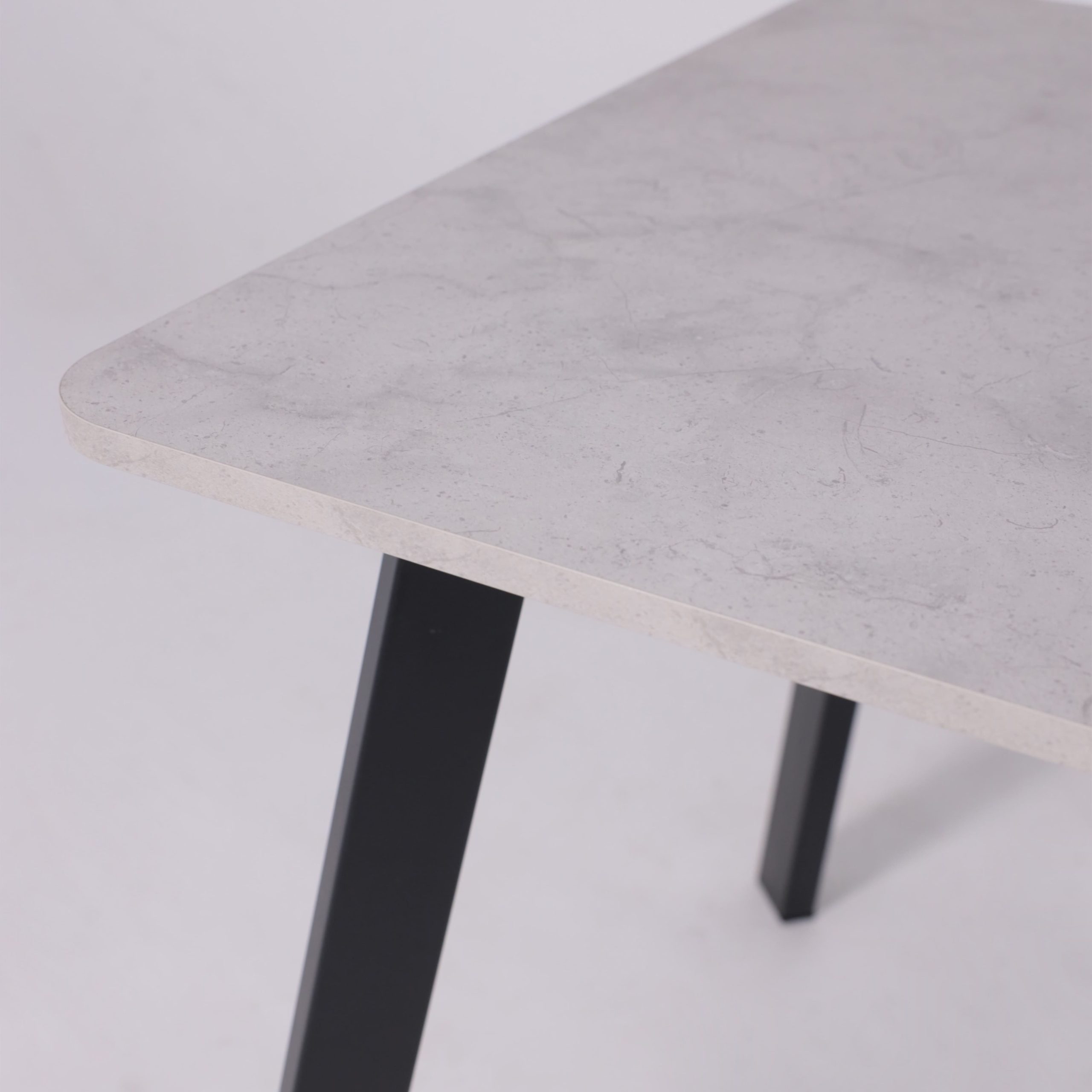 Стол AV 1209/1, ЛМДФ, раздвижной 1200(1600)*800 Ароза светлая/черный