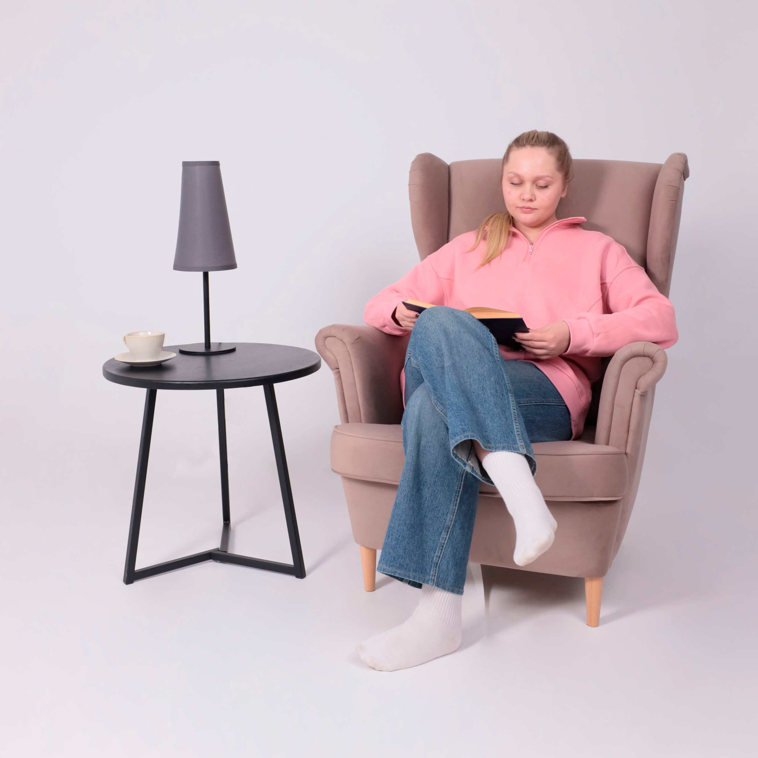 Светильник UMBRELLONI, настольный, E27, серый