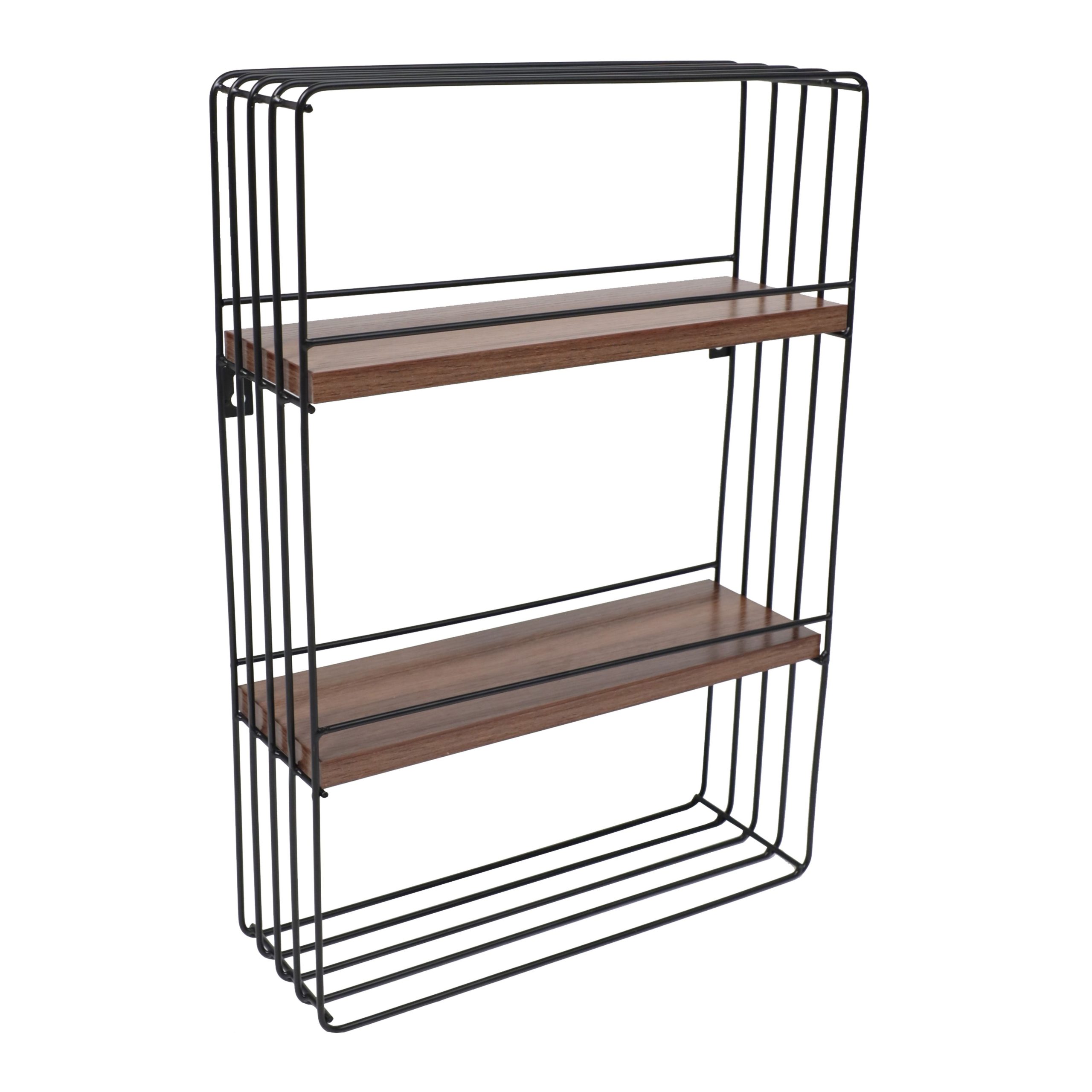 Полка навесная DAISY, черная