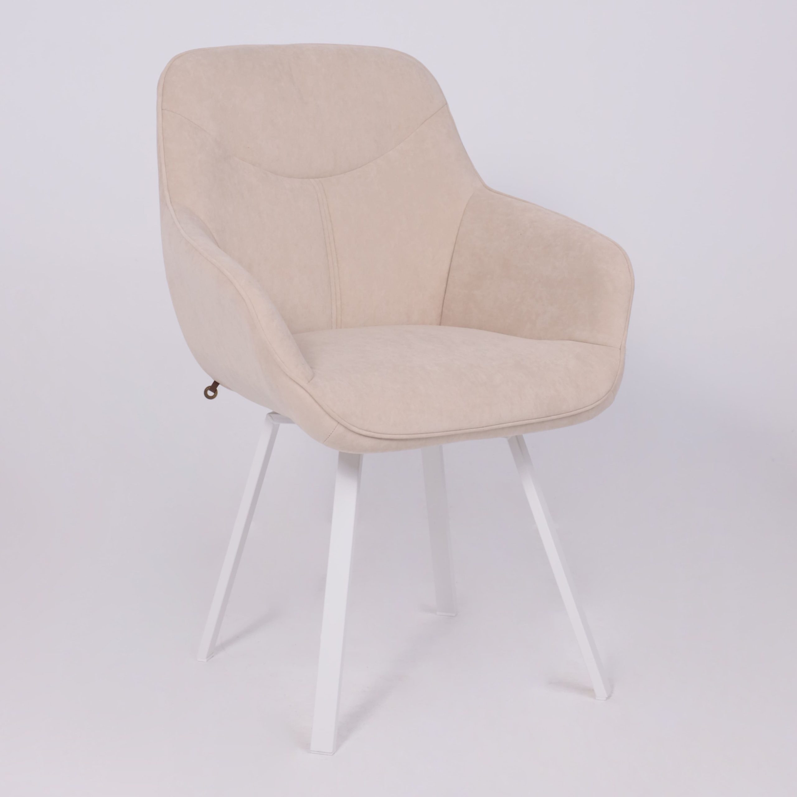 Стул ROMEO SMILE 360, b03 CREAM LUXбелый