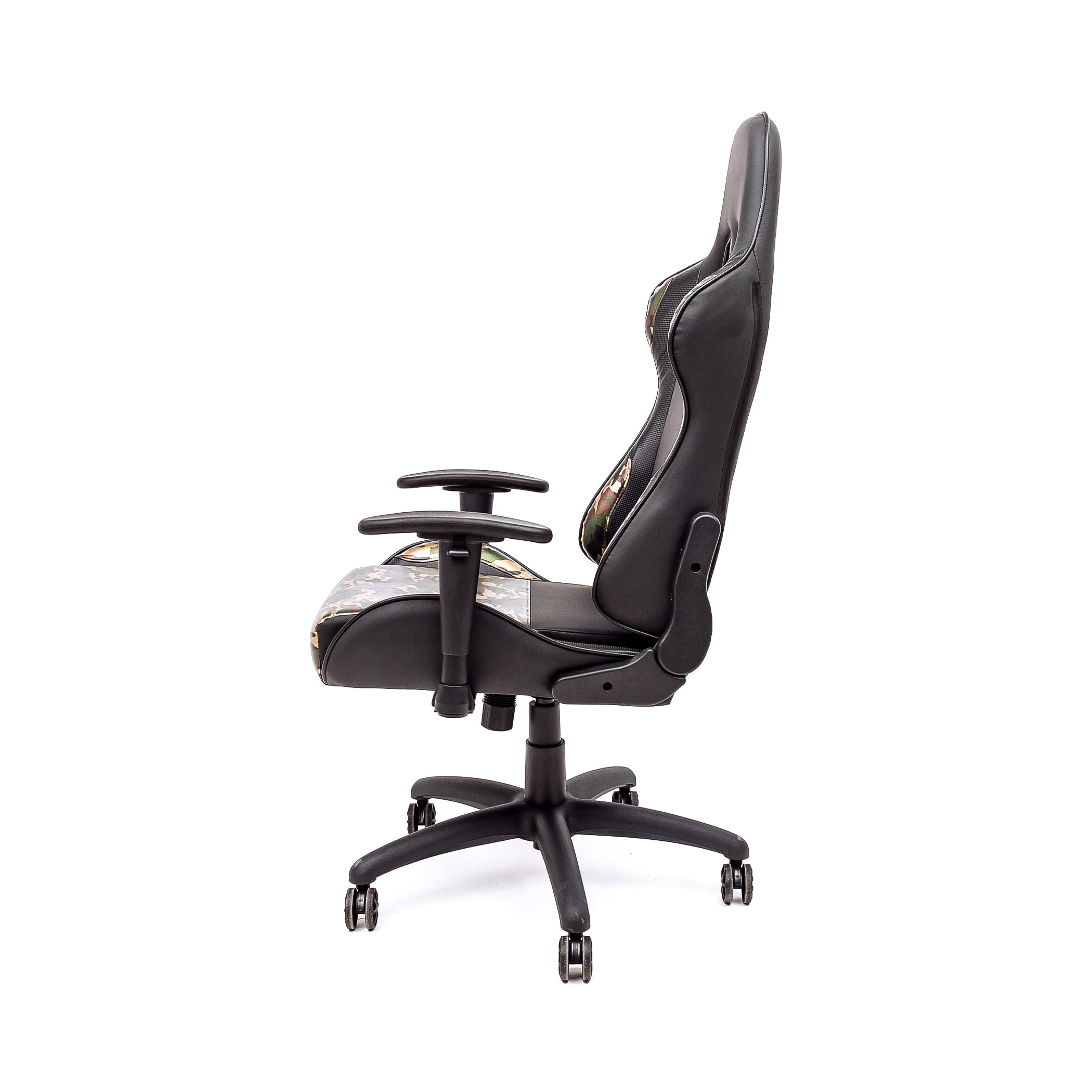 Кресло поворотное MILITARY, ECO, (черный+камуфляж)