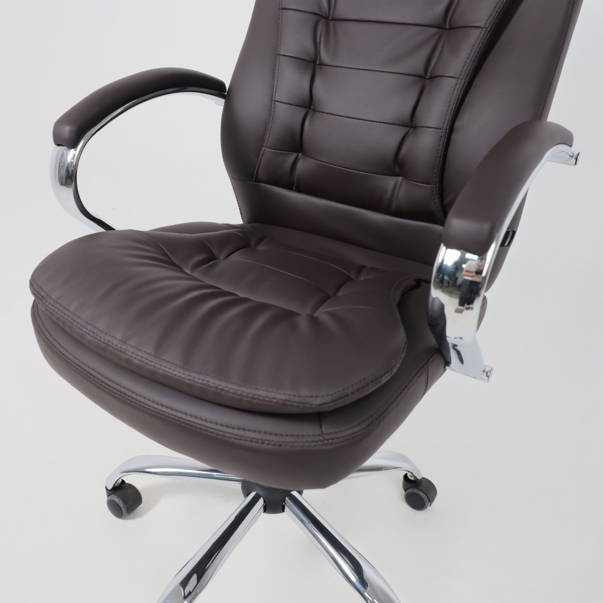 Кресло рабочее, поворотное RICHARD, коричневый