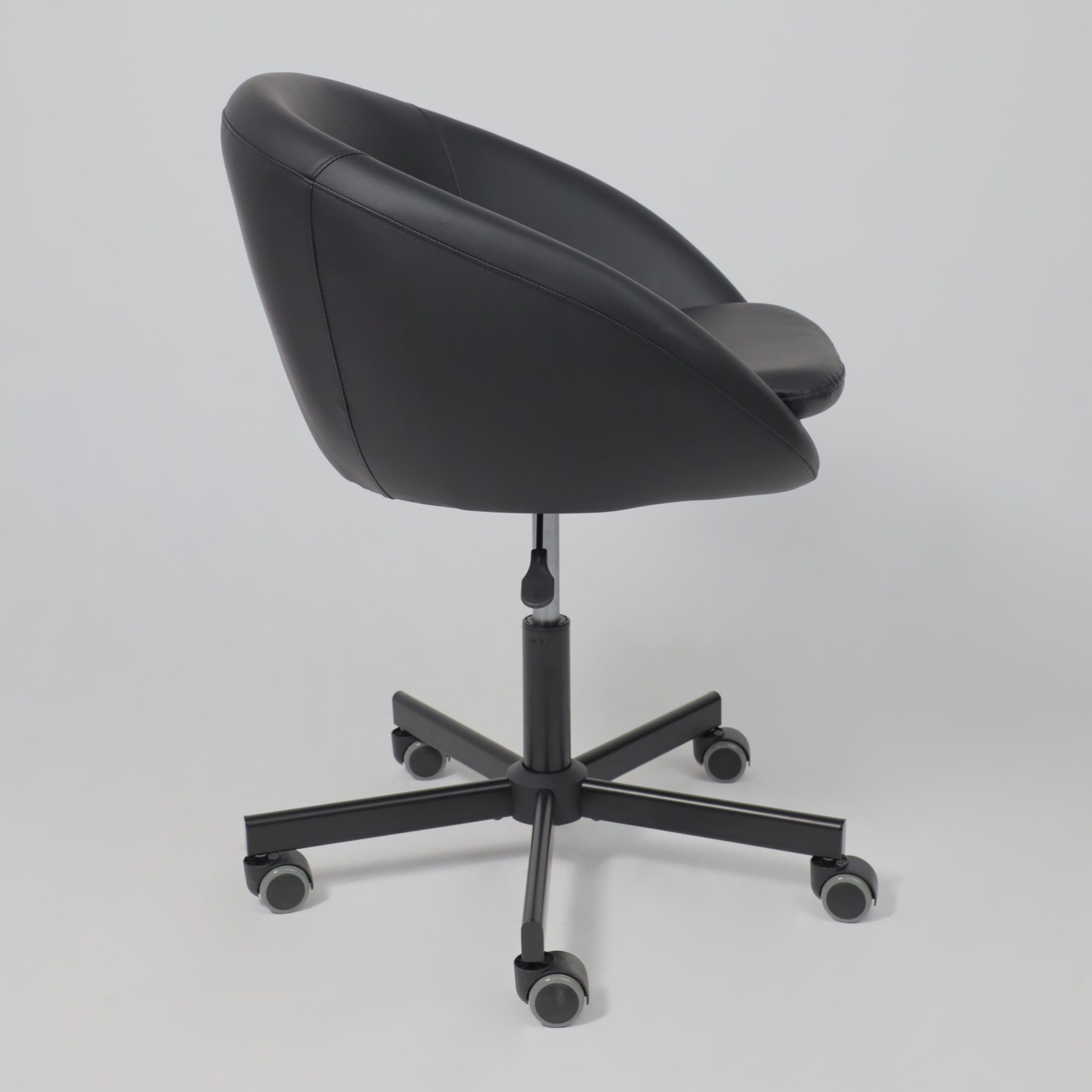 Кресло поворотное ELENA, ECO, черный