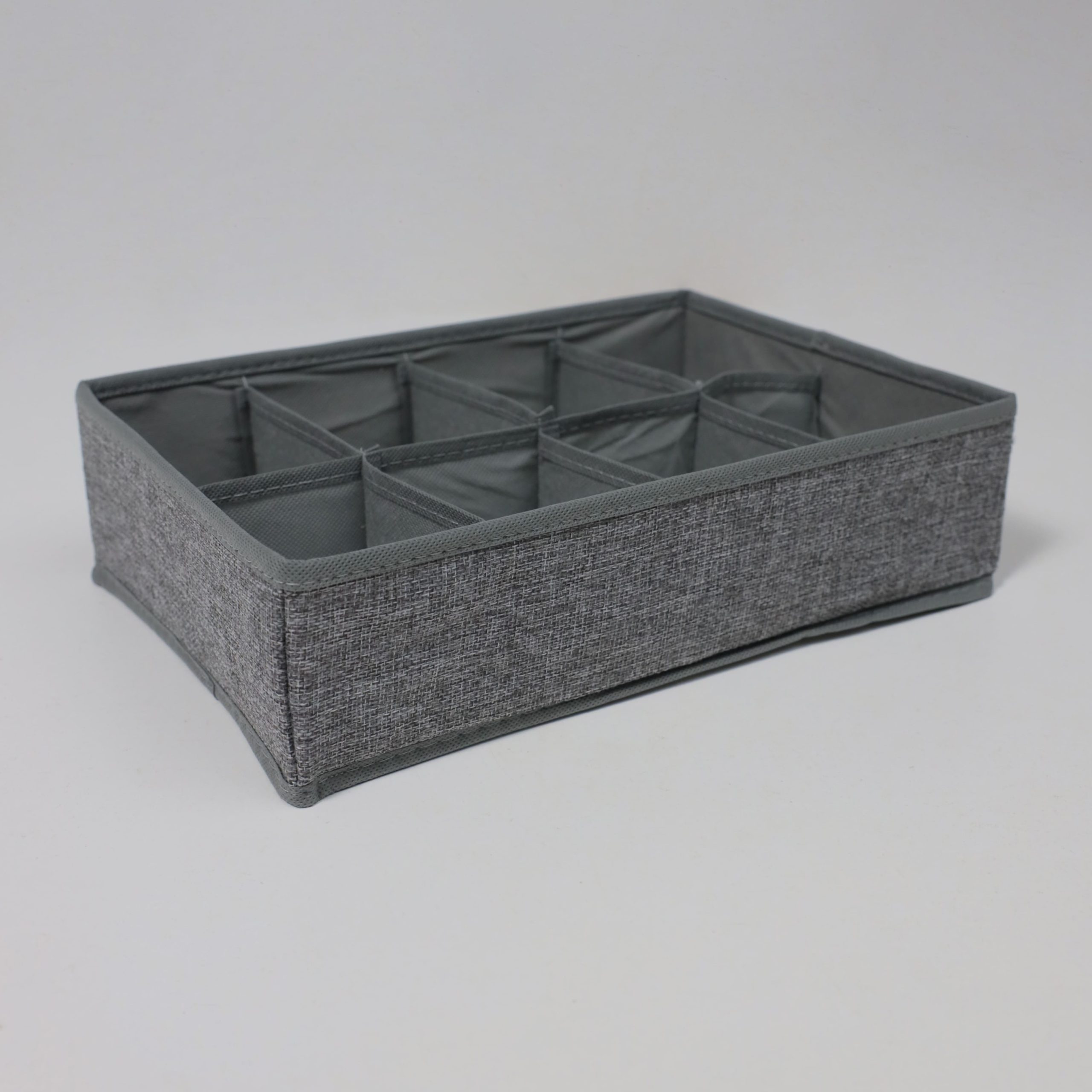 Контейнер для хранения MACKENZIE-1, 8 ячеек, серый, 34*24*9см