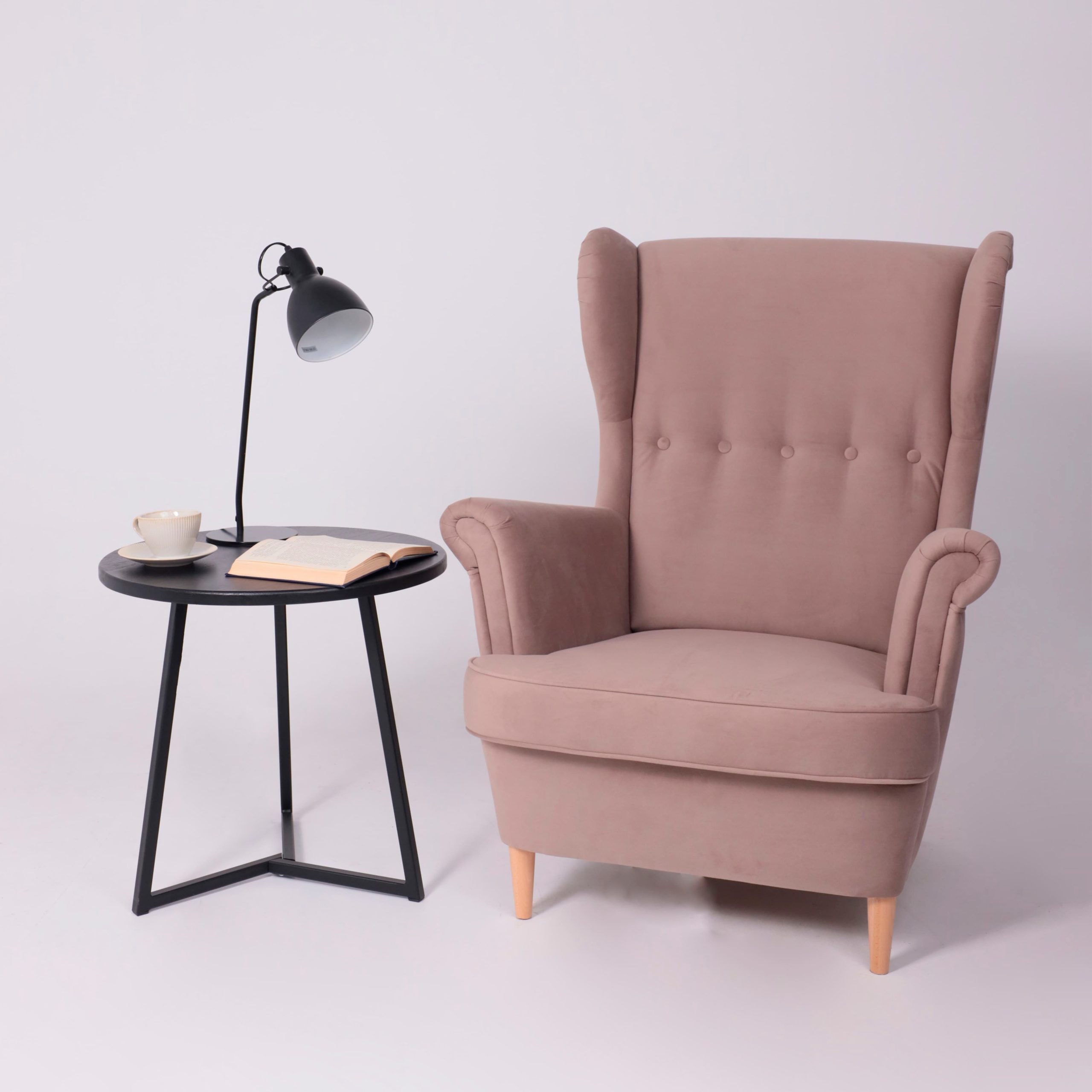 Светильник DUKE, настольный, E27, черный