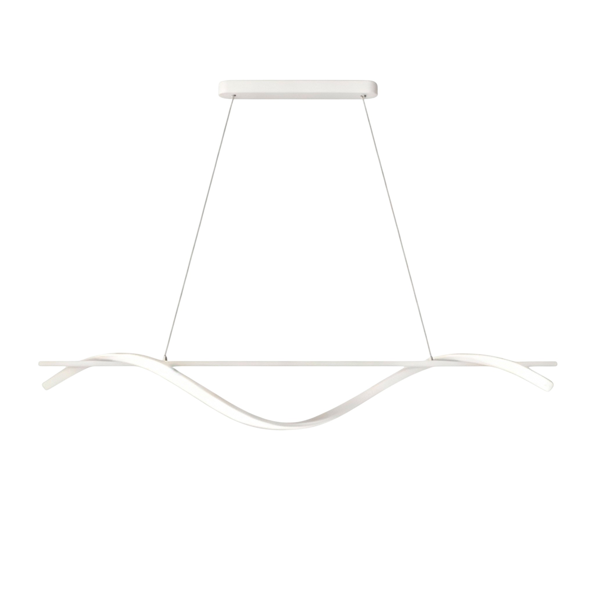 Светильник WAVE, потолочный, LED, 100 см, белый