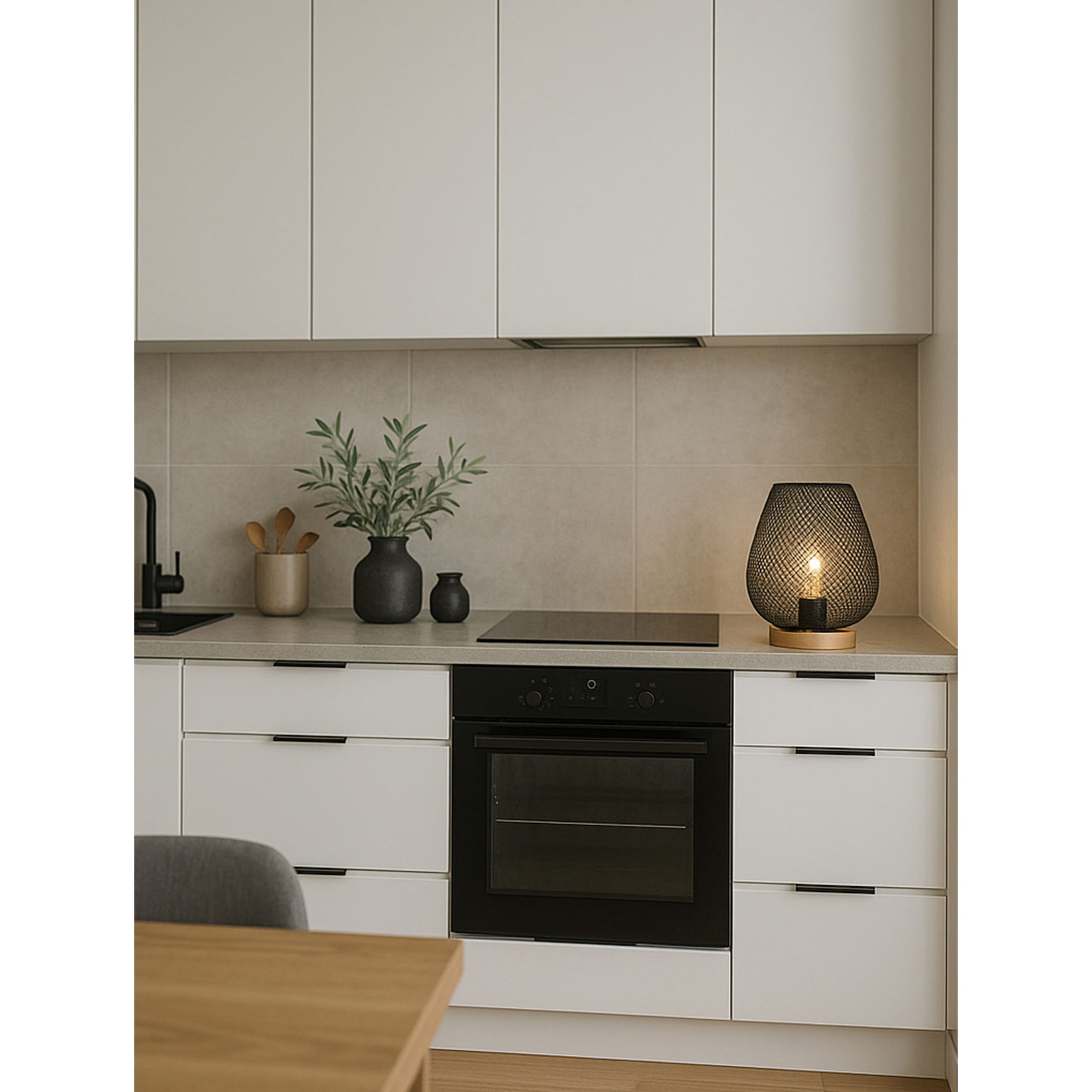 Светильник настольный AKS тип 3 ( Сетка 14х18см 1LED, 2ААА )