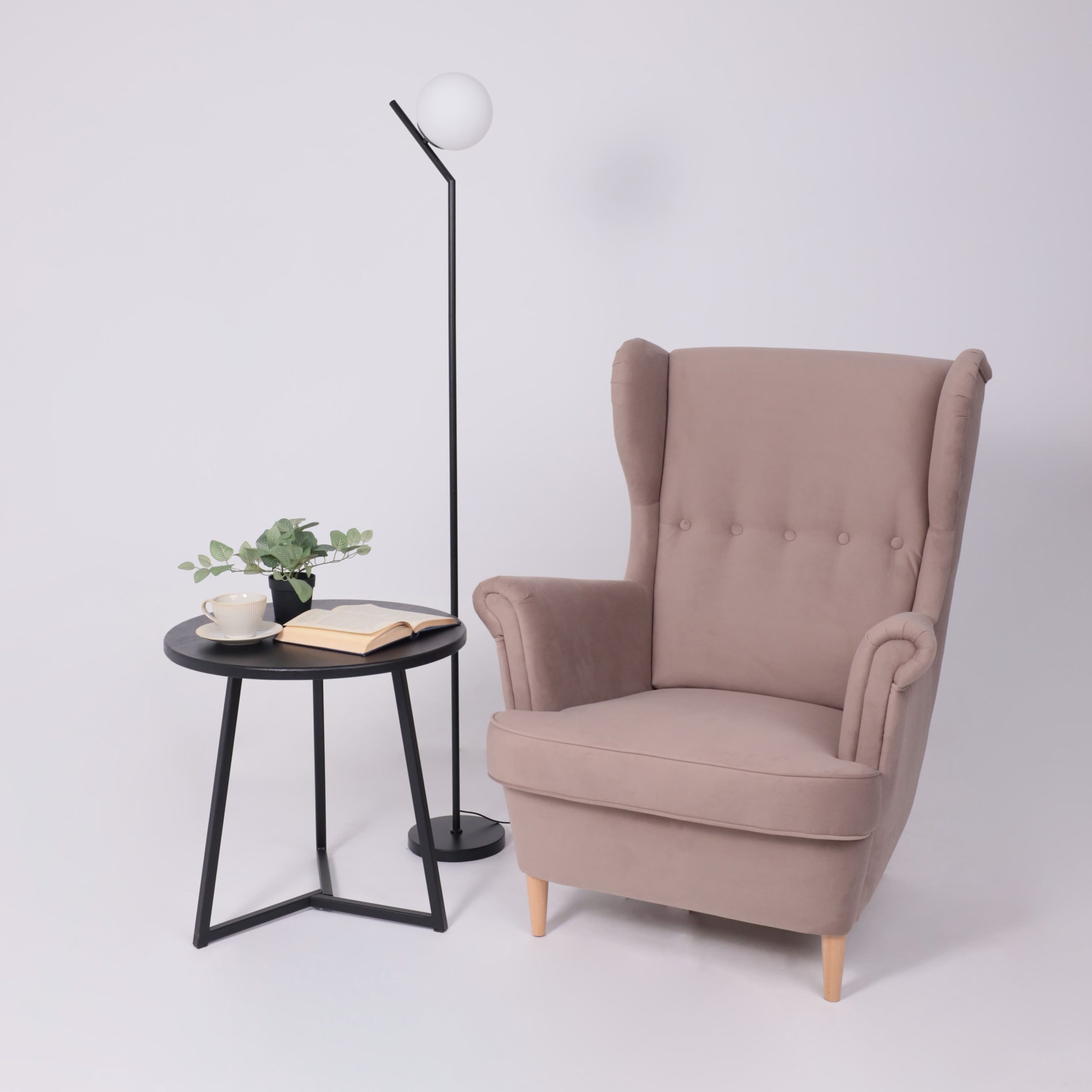 Светильник SATELLITE R, напольный, E27, черный